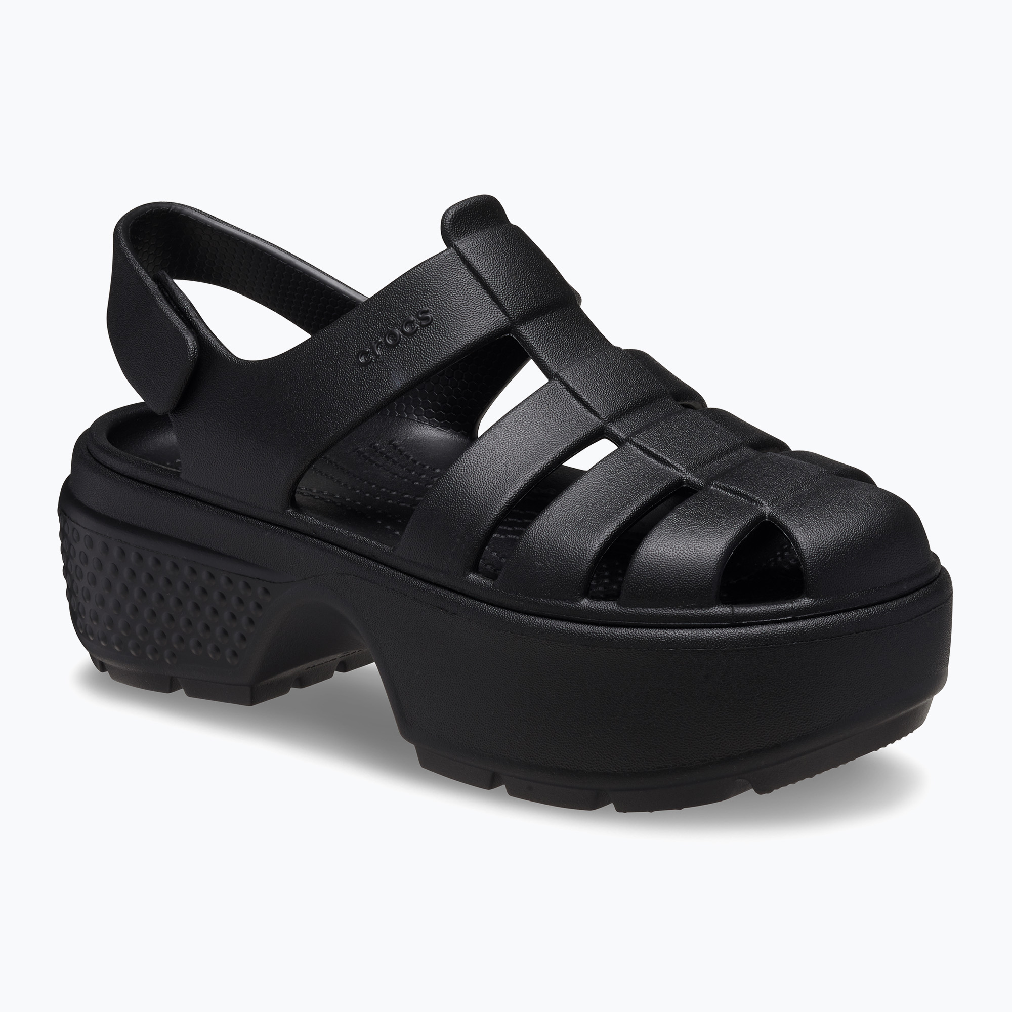 Dámské sandály Crocs Stomp Fisherman Sandal black (Stomp Fisherman Sandal 209938-001)