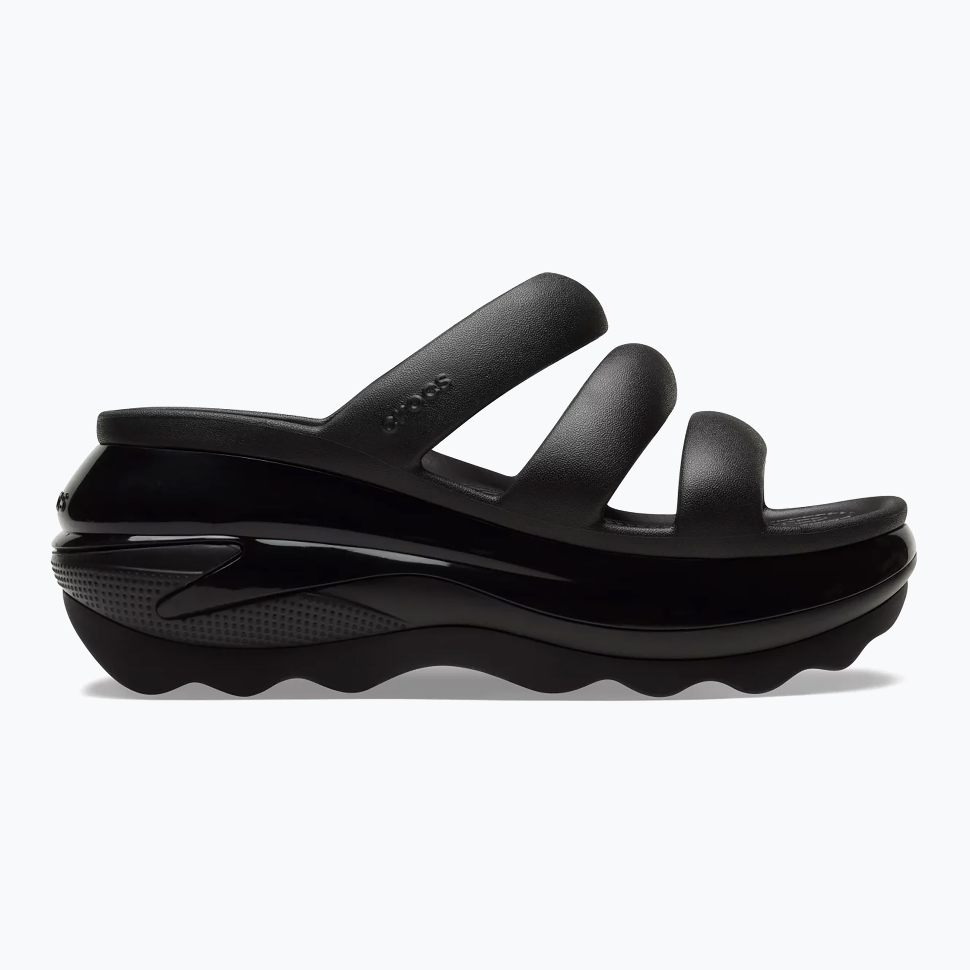 Žabky Crocs Mega Crush Triple Strap black (Mega Crush Triple Strap 209842-001)