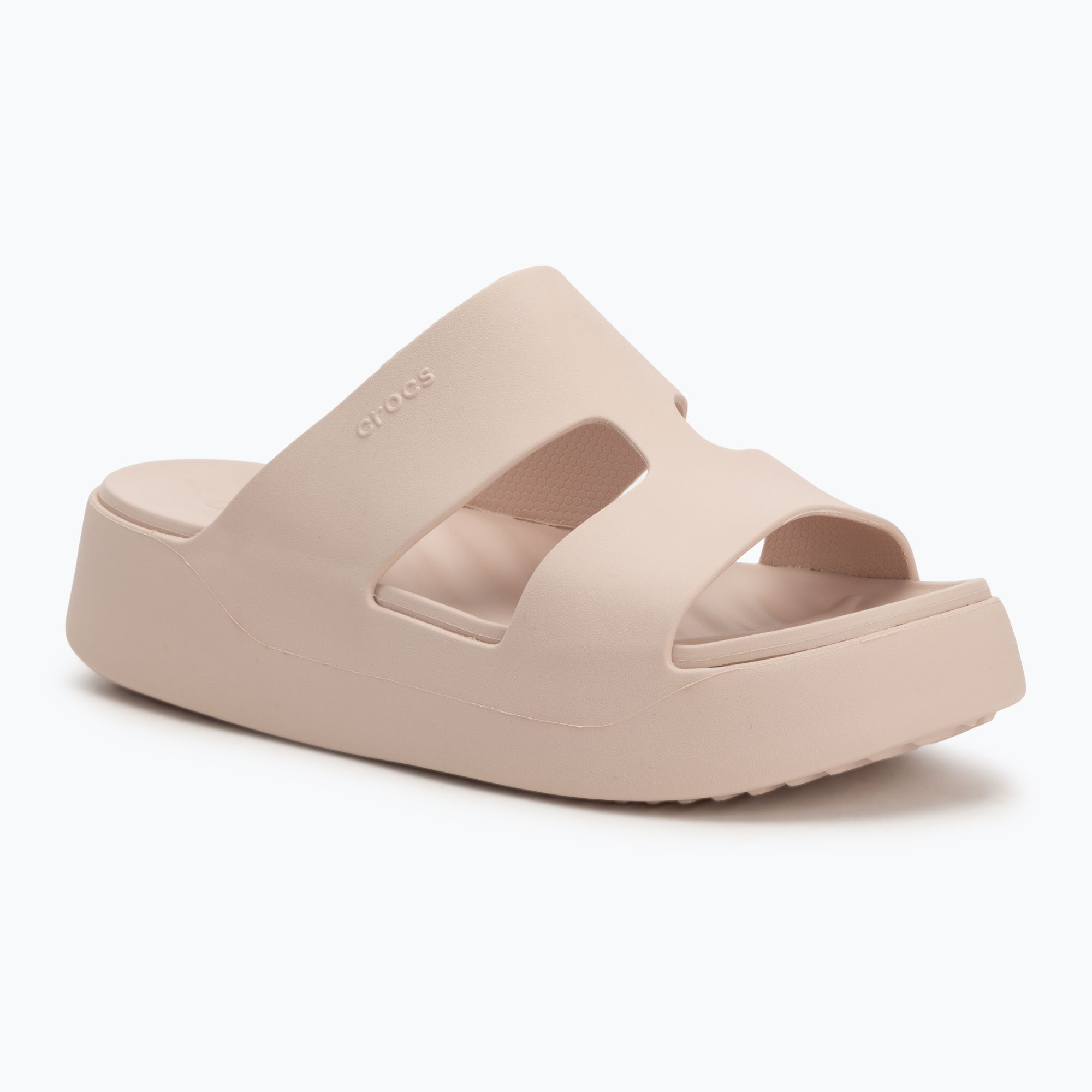 Dámske nazúvaky Crocs Gateway Platform H-Strap quartz (Gateway Platform H-Strap 209409-6UR)