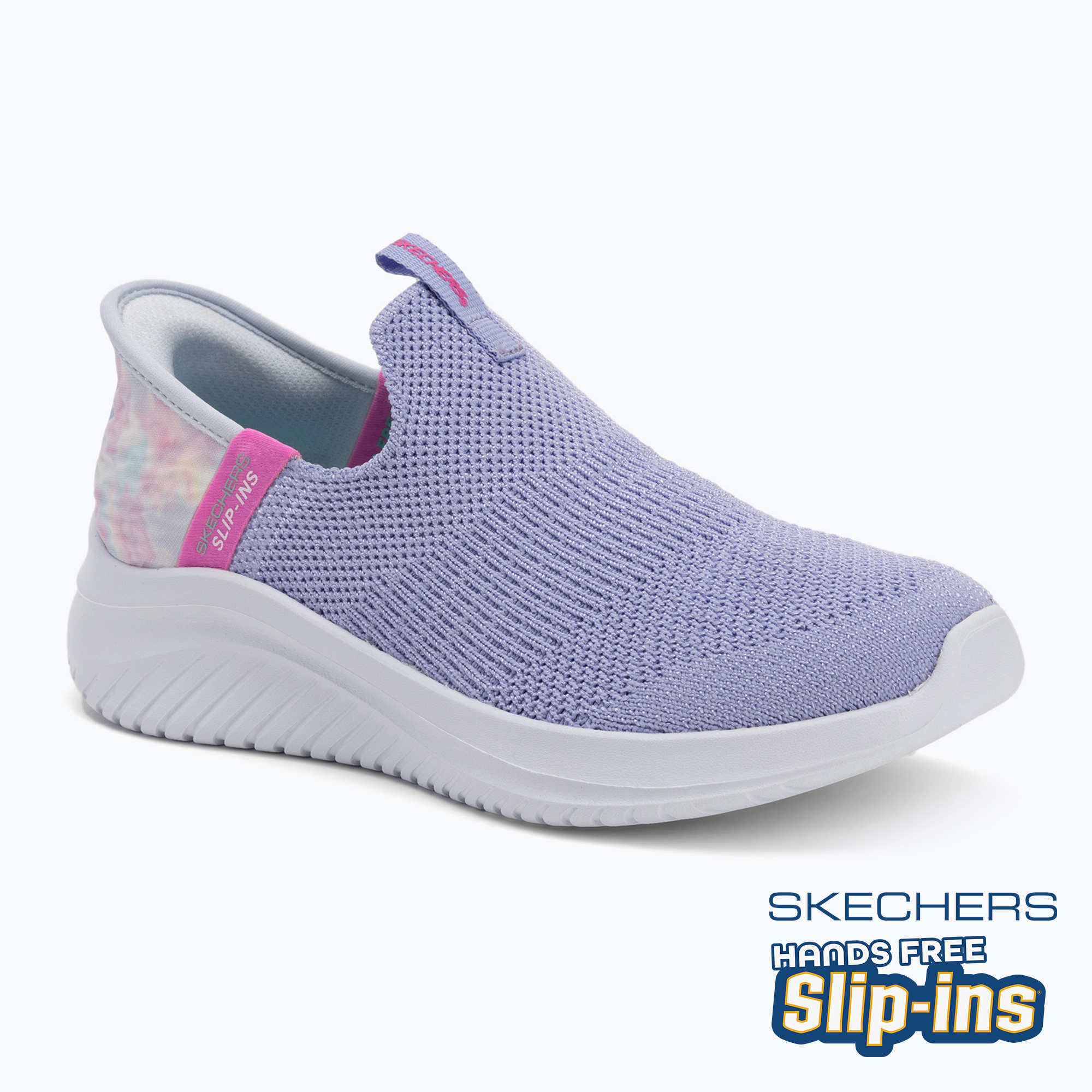 Detská obuv SKECHERS Slip-Ins Ultra Flex 3.0 lavender/multi (Slip-Ins Ultra Flex 3.0 303801L LVMT)