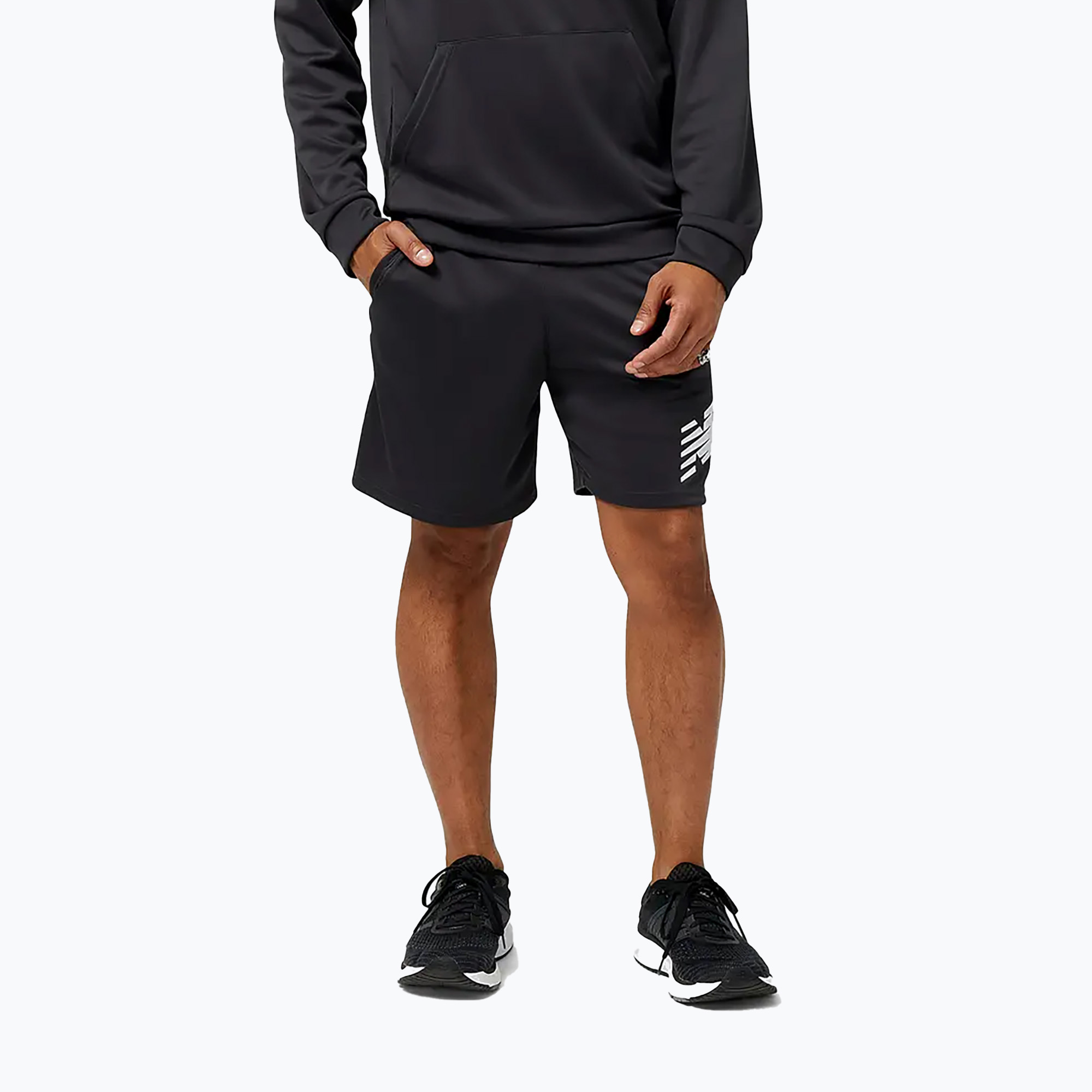 New Balance pánske futbalové tréningové šortky Tenacity black MS31127PHM