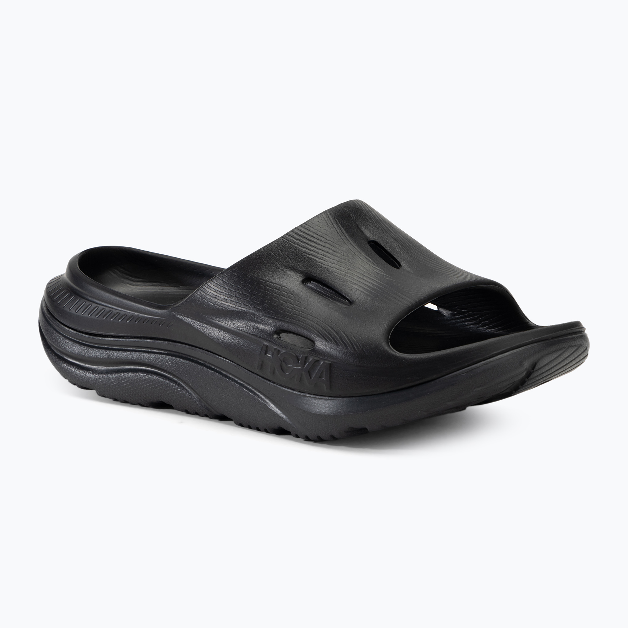 Detské šľapky HOKA Ora Recovery Slide 3 black/black (Ora Recovery Slide 3 1134471-BBLC)