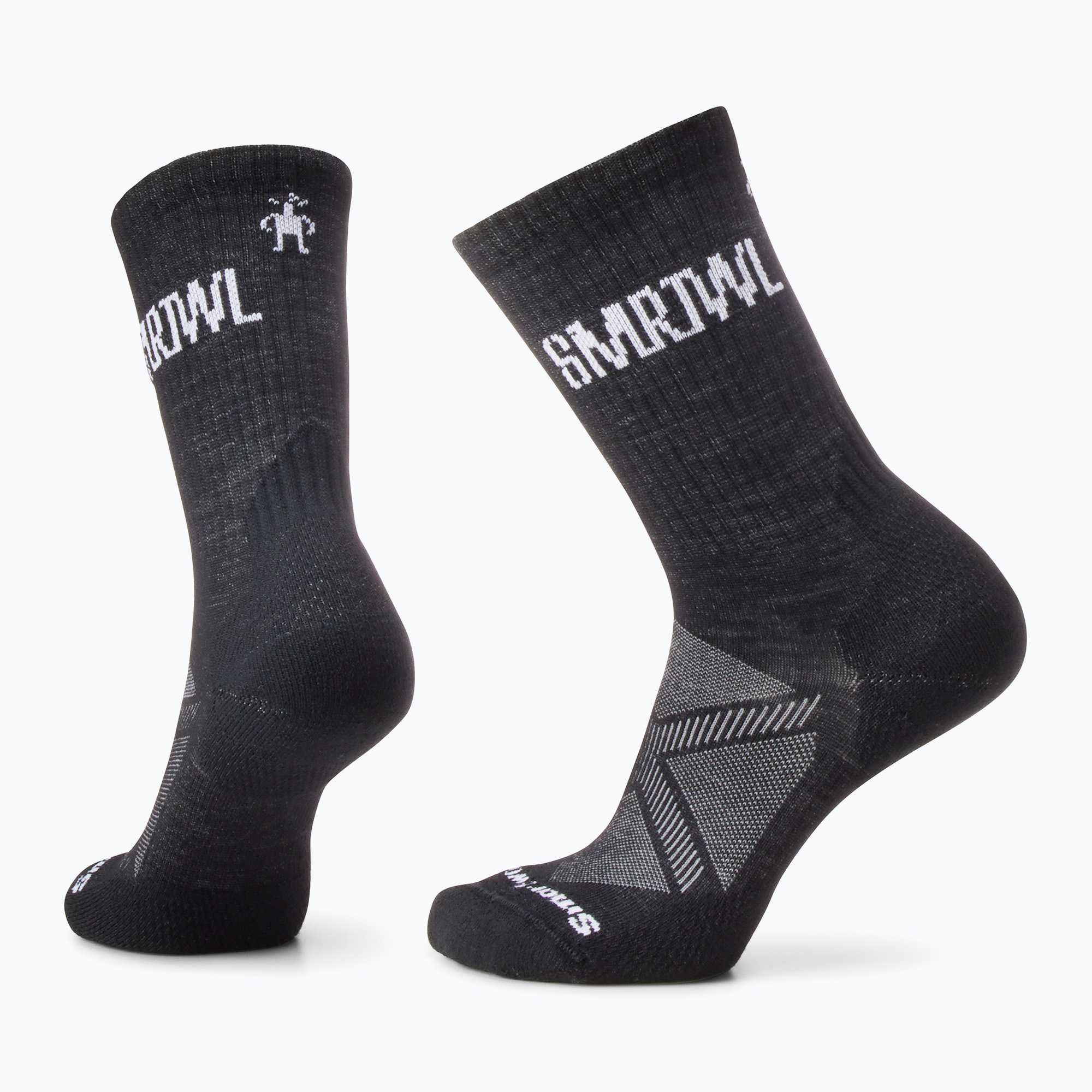 Trekové ponožky Smartwool Athletic SMRTWL Logo Crew black (Athletic Logo Crew SW002250001)