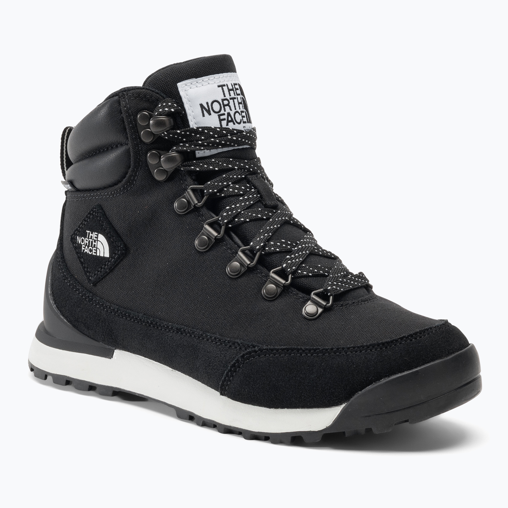 Dámske trekové topánky The North Face Back To Berkeley IV Textile WP black/white (Back To Berkeley IV Textile WP NF0A8179KY41)