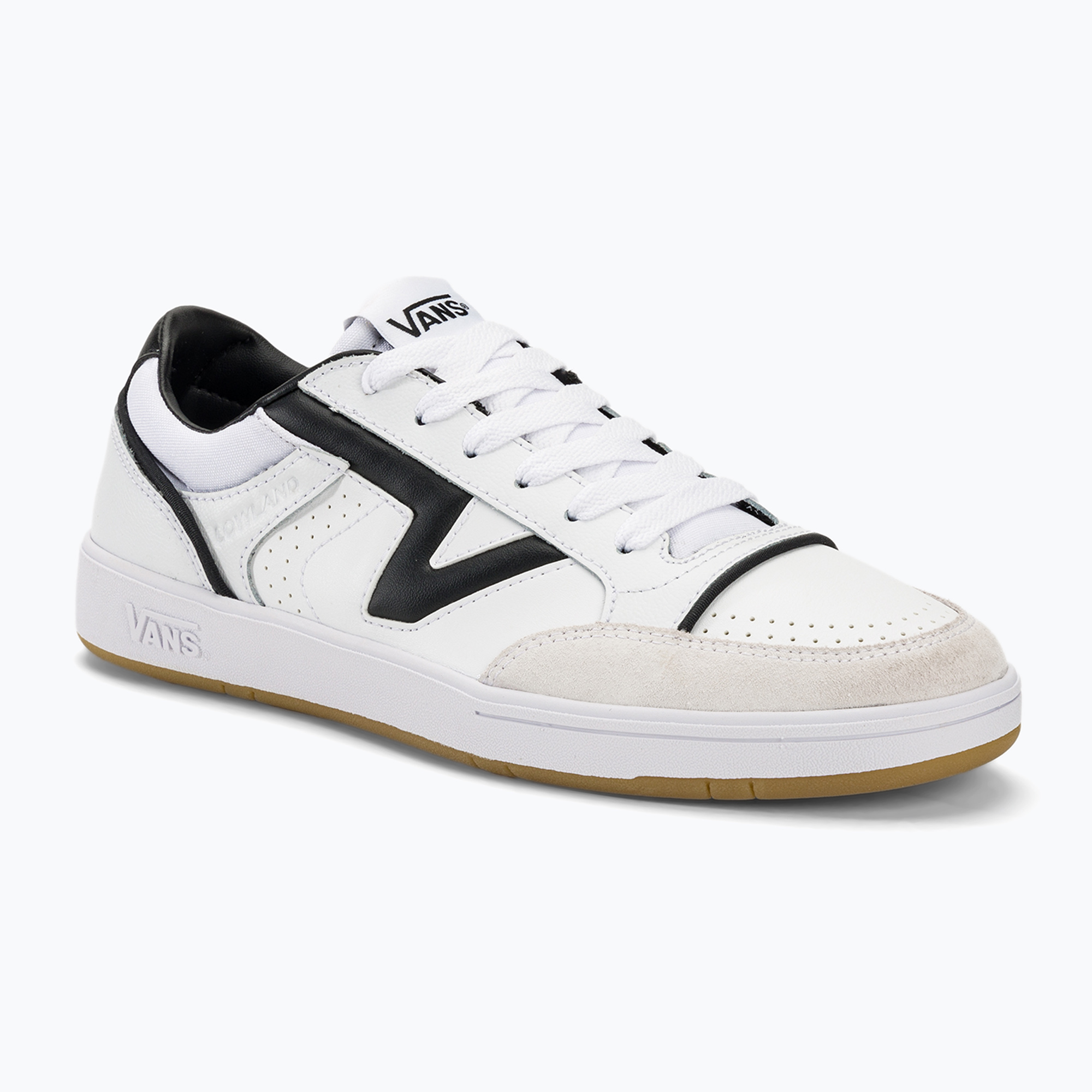 Tenisky Vans Lowland CC JMP R true white/black (Lowland CC JMP R VN0007P2TWB1)