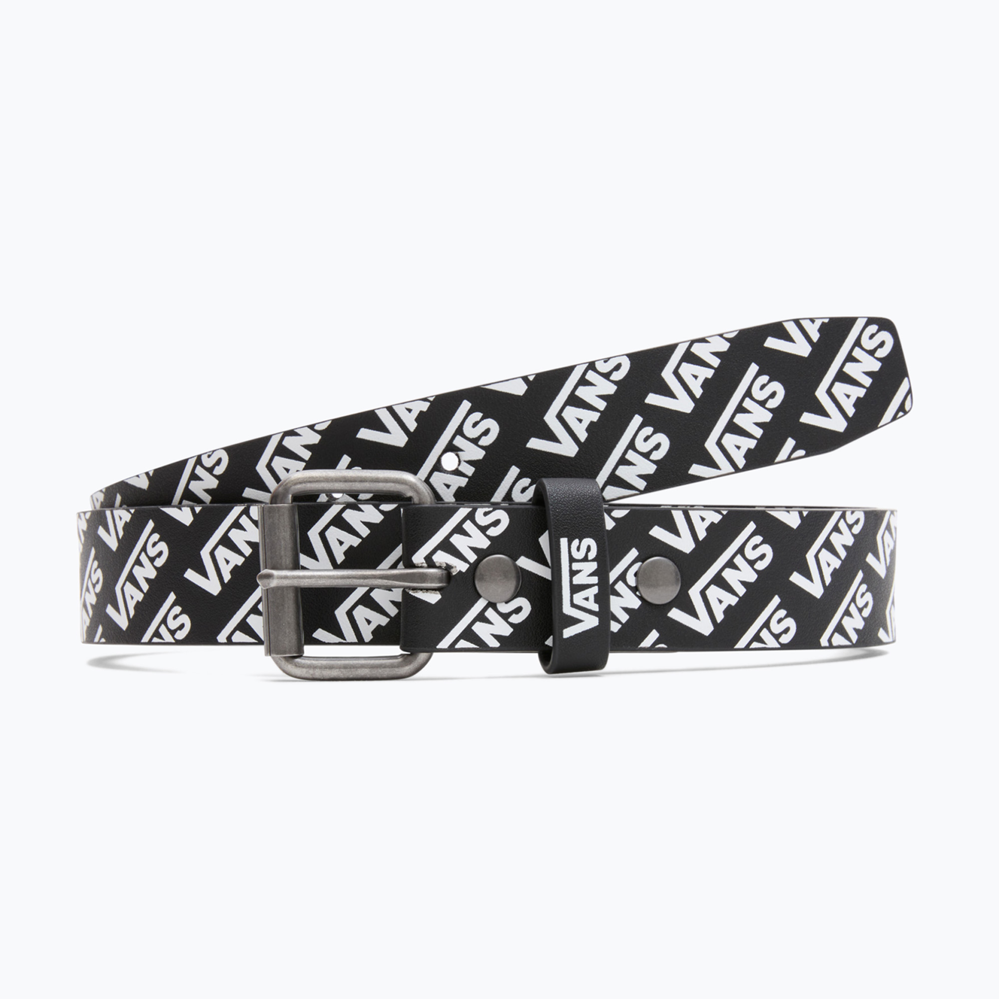 Pánsky opasok Vans Shevlin Belt black/white (Shevlin Belt VN000F01Y281)