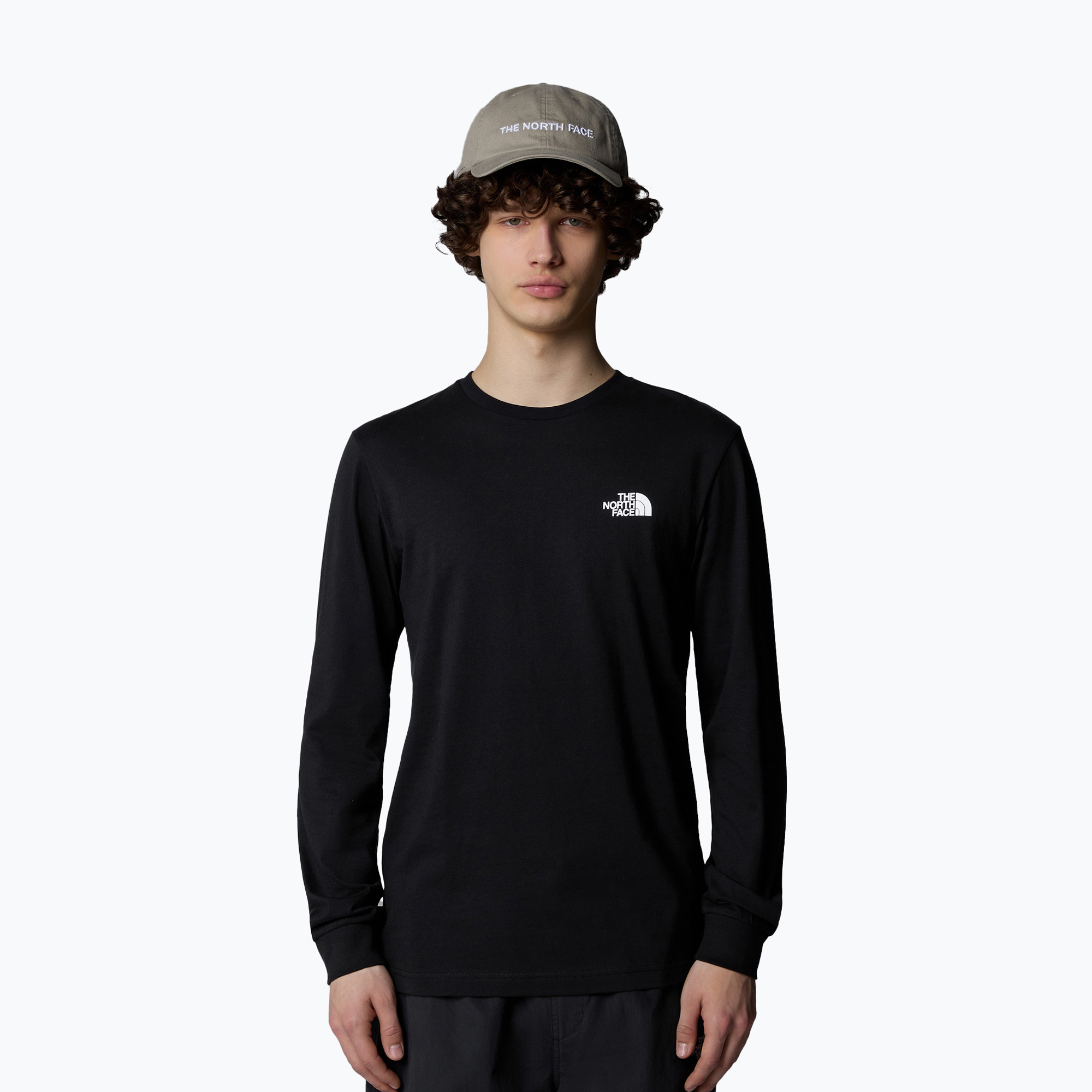 Pánske tričko Longsleeve The North Face Box Nse Tee tnf black (Box Nse Tee NF0A87NNJK31)