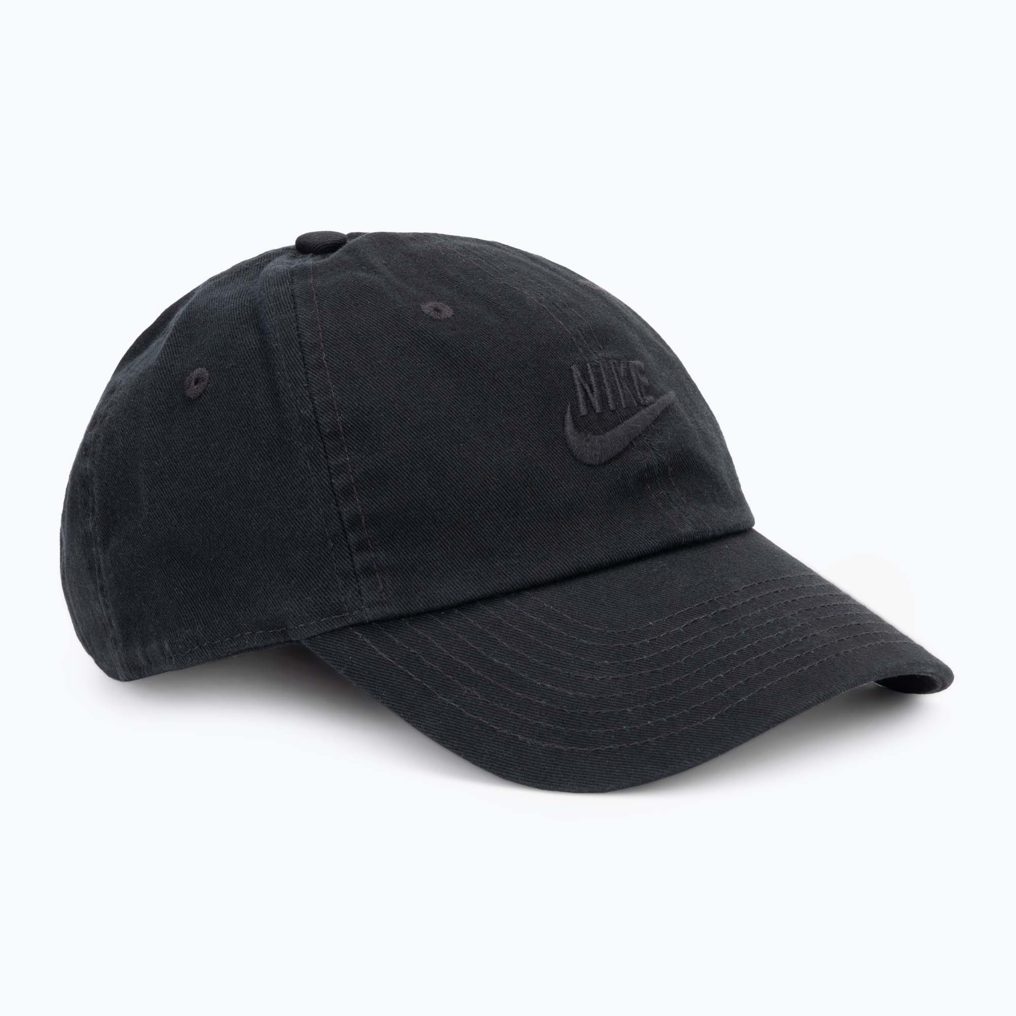 Šiltovka Nike Club Unstructured Futura Wash black (Club Unstructured Futura Wash FB5368-010)