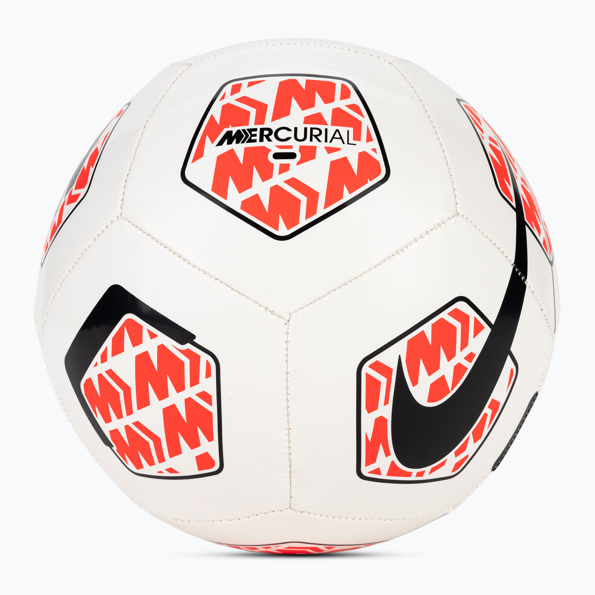 Futbalová lopta Nike Mercurial Fade white/bright crimson/black veľkosť 5