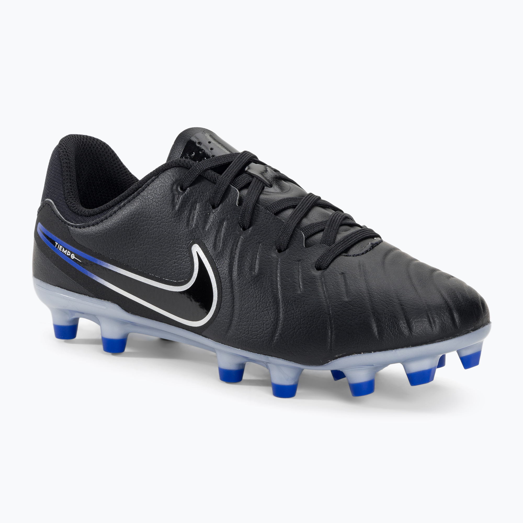 Detské kopačky Jr Legend 10 Academy FG/MG black/chrome/hyper real (Jr Legend 10 Academy FG/MG DV4348)