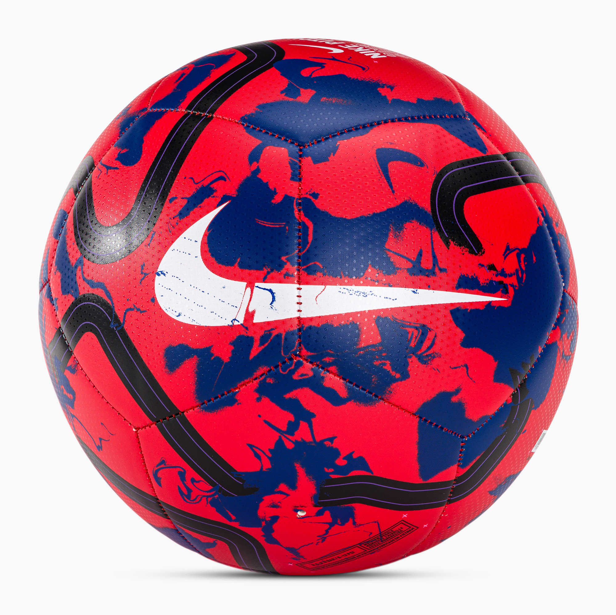 Futbalová lopta Nike Premier League Pitch university červená/kráľovská modrá/biela veľkosť 5