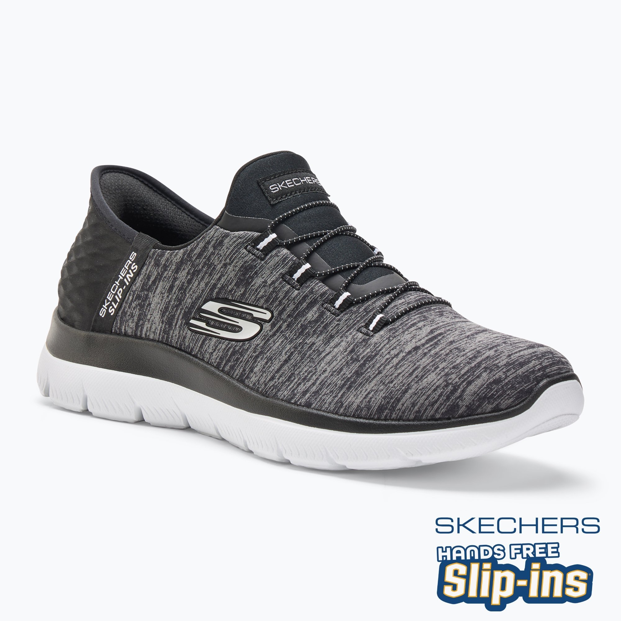Dámska obuv SKECHERS Summits Dazzling Haze black/white (Summits Dazzling Haze 149937 BKW)