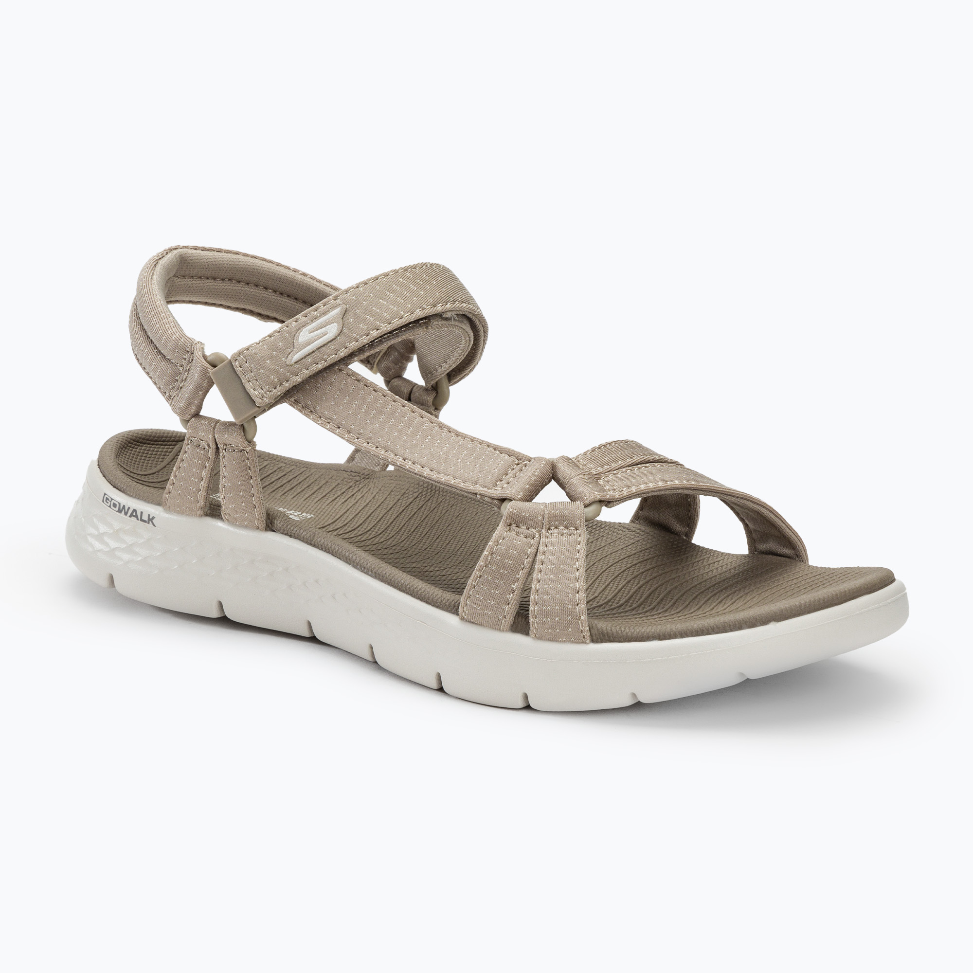 Dámske sandále SKECHERS Go Walk Flex Sublime taupe (Go Walk Flex Sandal Sublime 141451 TPE)