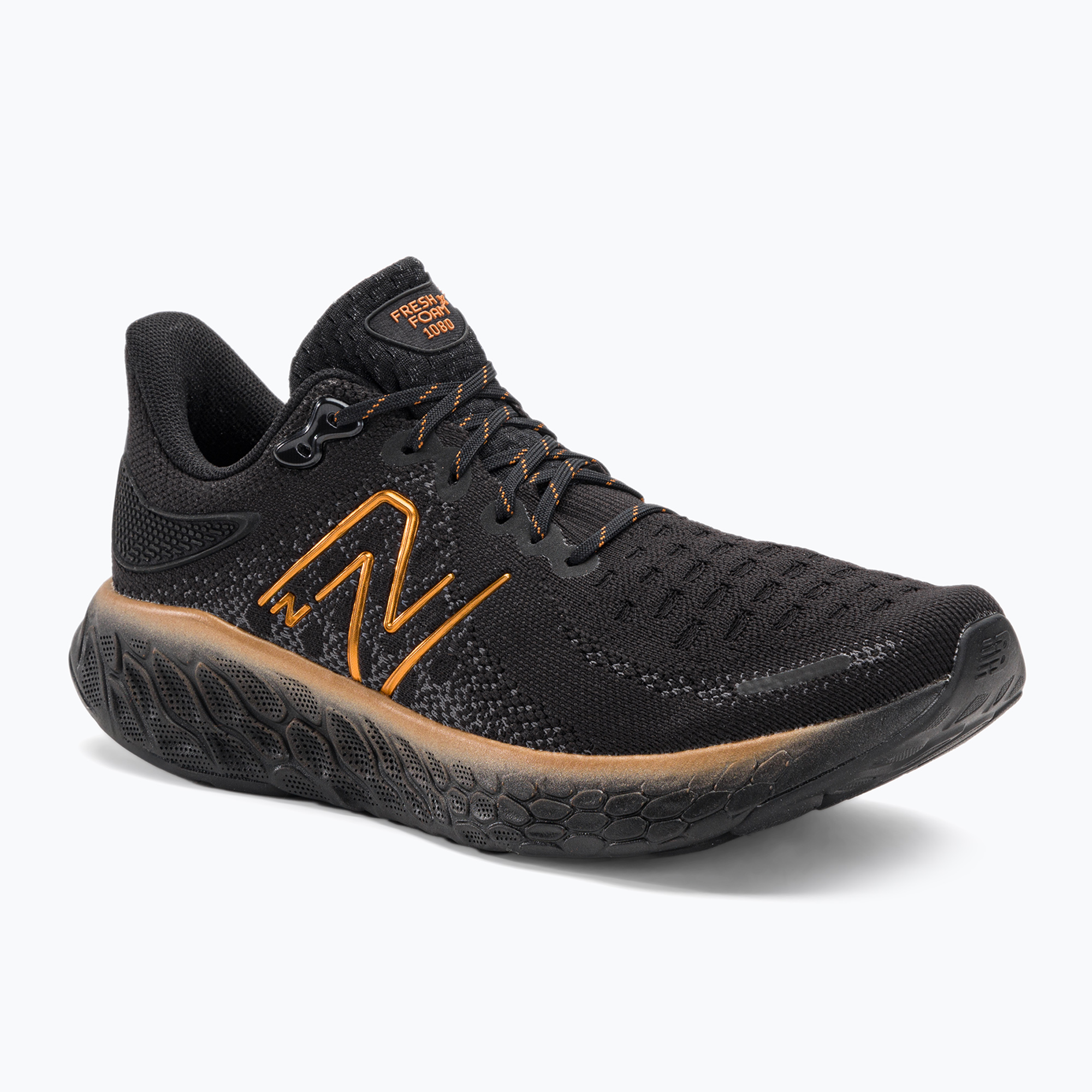 New Balance Fresh Foam 1080 v12 black/orange dámska bežecká obuv (Fresh Foam X 1080 v12 W108012V)