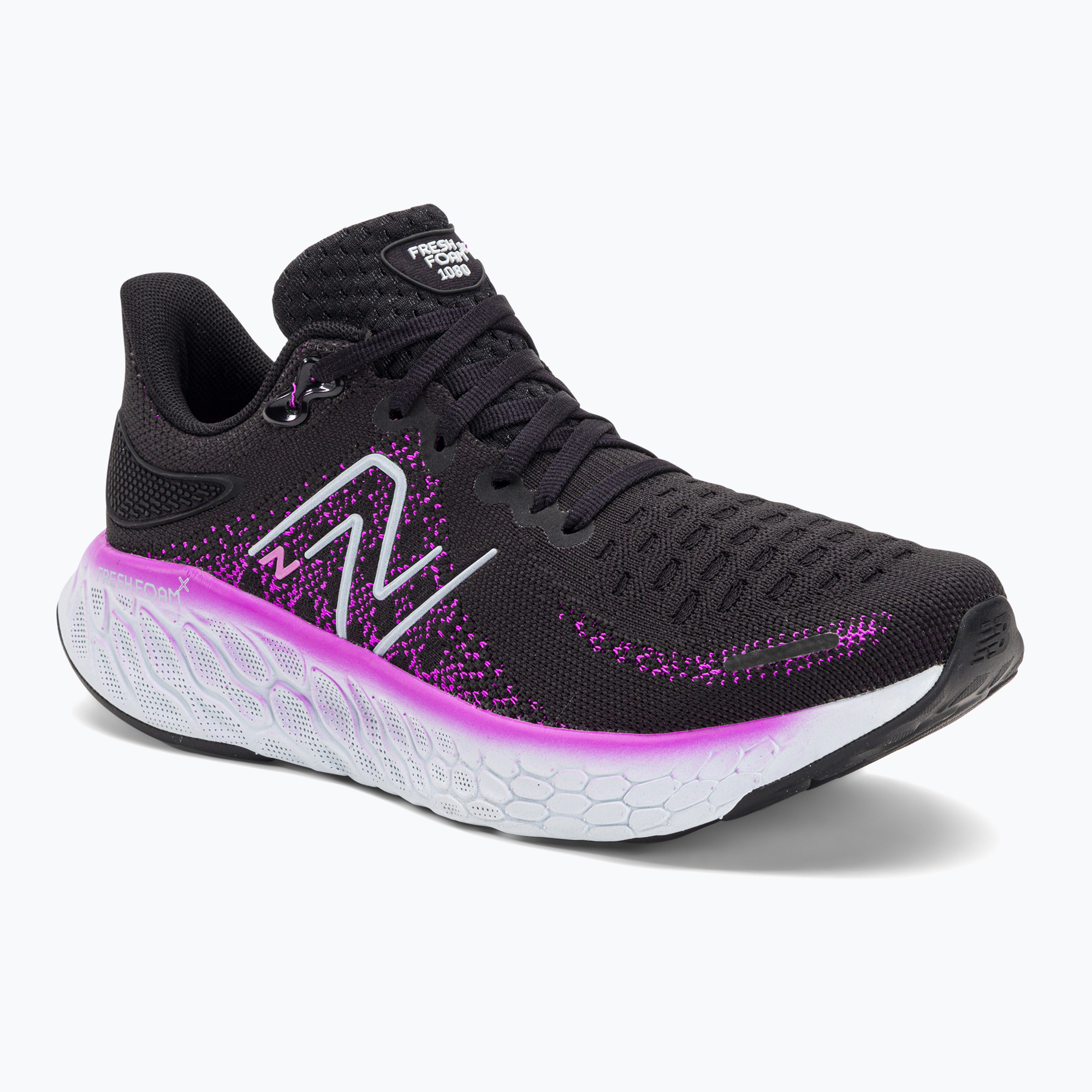 New Balance Fresh Foam 1080 v12 black/purple dámska bežecká obuv