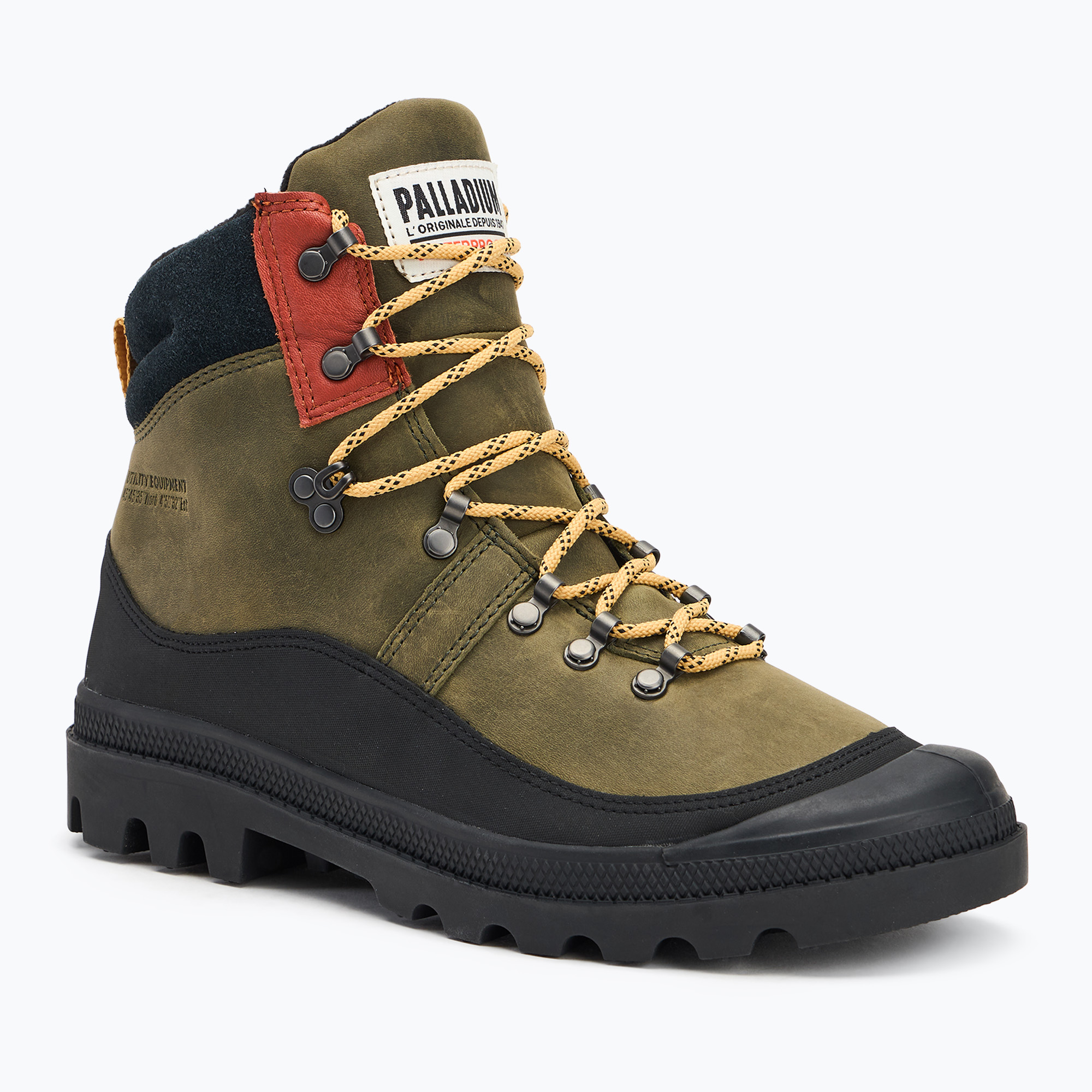 Pánske topánky Palladium Pallabrousse Hkr Wp+ olive night (Pallabrousse Hkr Wp+ 08840-325-M)