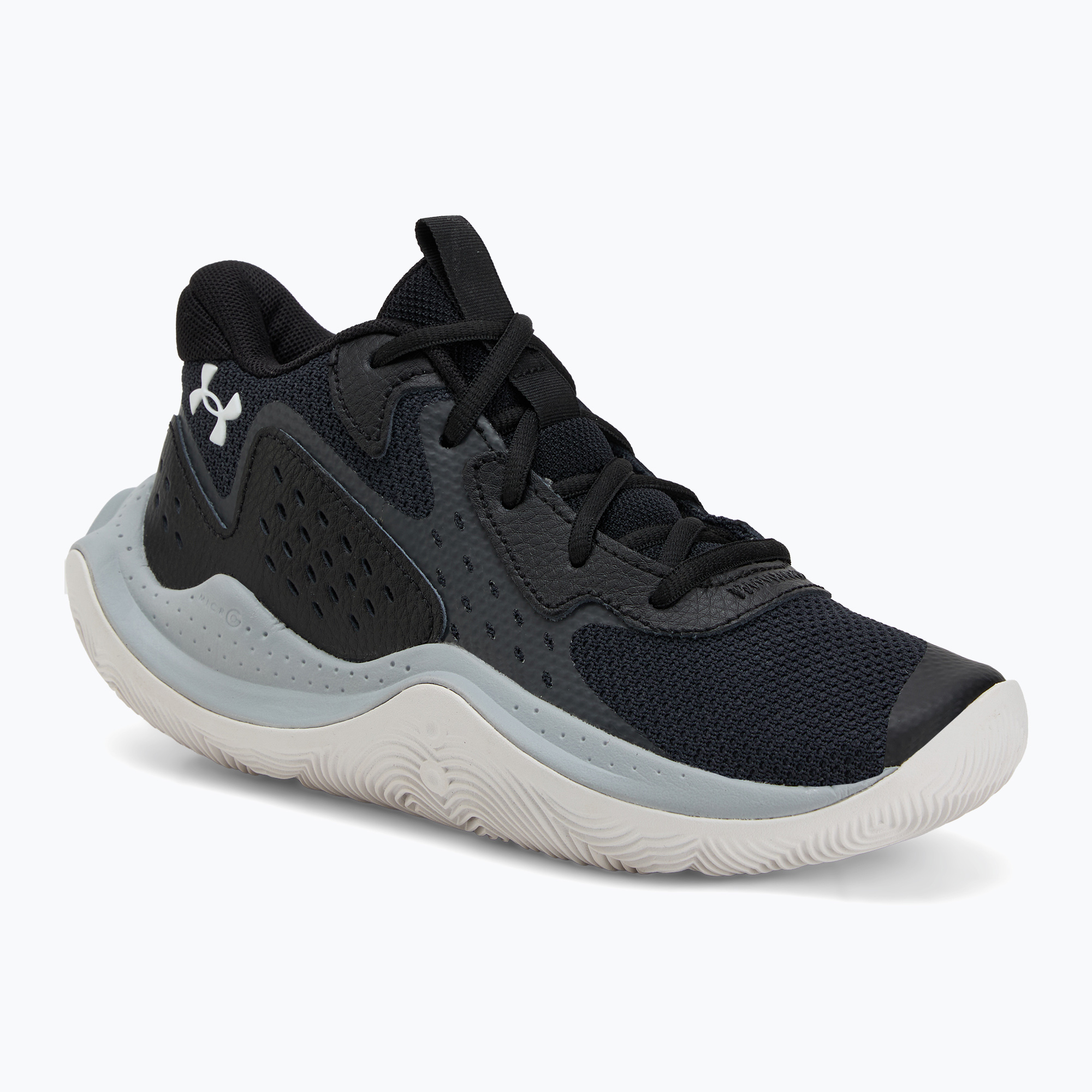 Detské basketbalové topánky Under Armour Grade School Jet '23 black/jet gray/white (Grade School Jet '23 3026635-004)