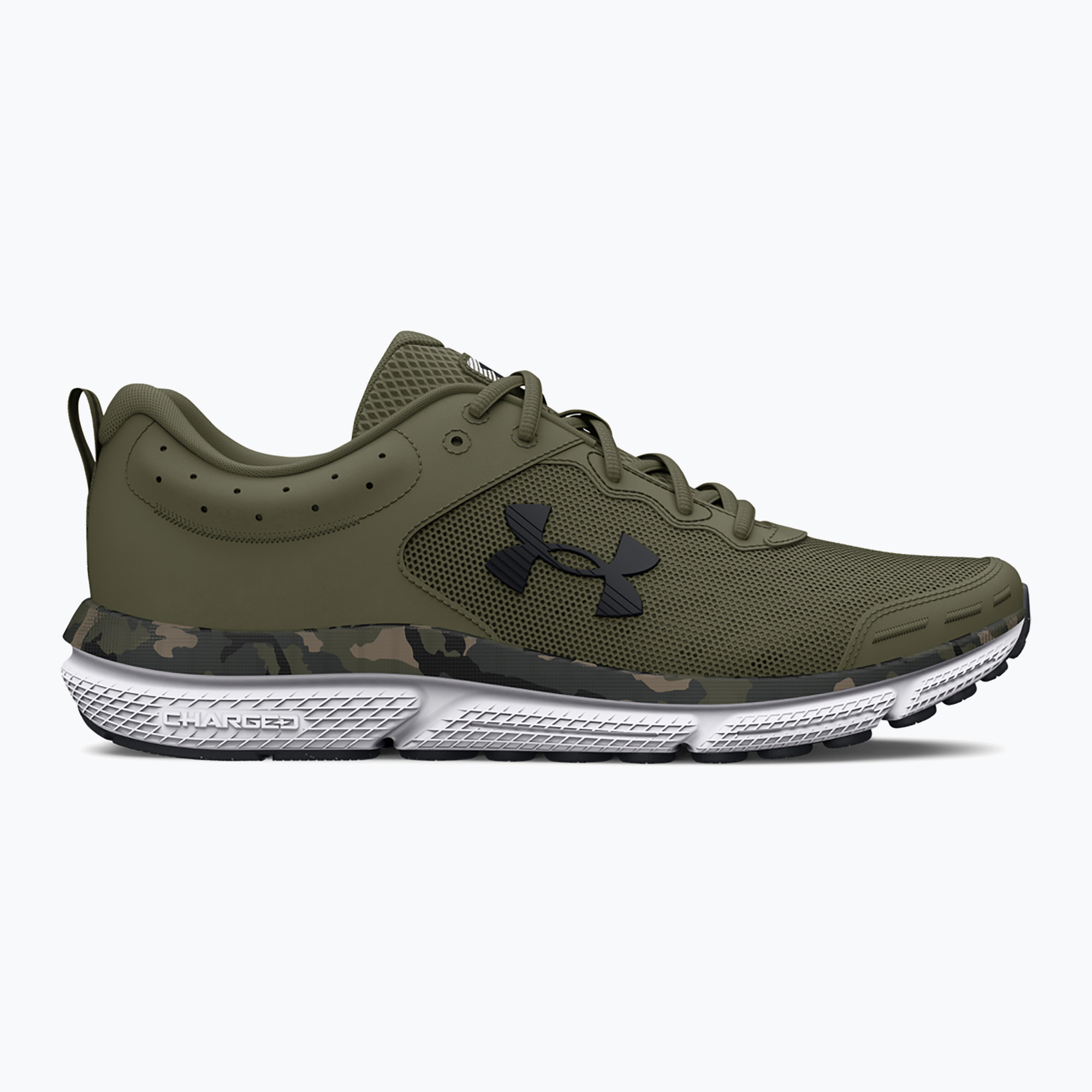 Pánske bežecké topánky Under Armour Charged Assert 10 Camo marine od green/marine od green/black (Charged Assert 10 Camo 3027036-300)