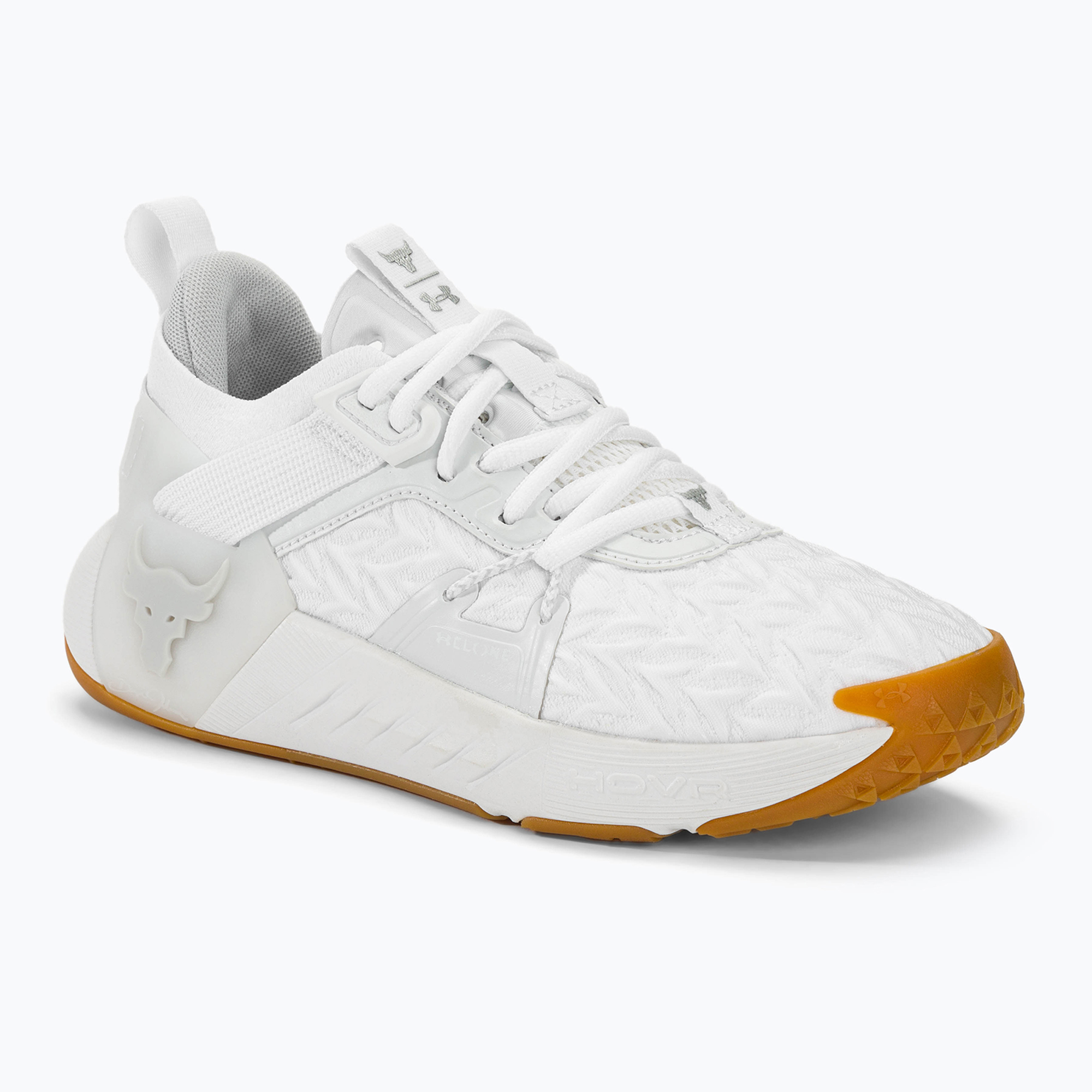 Dámska tréningová obuv Under Armour Project Rock 6 white/white/halo gray (Project Rock 6 3026535)