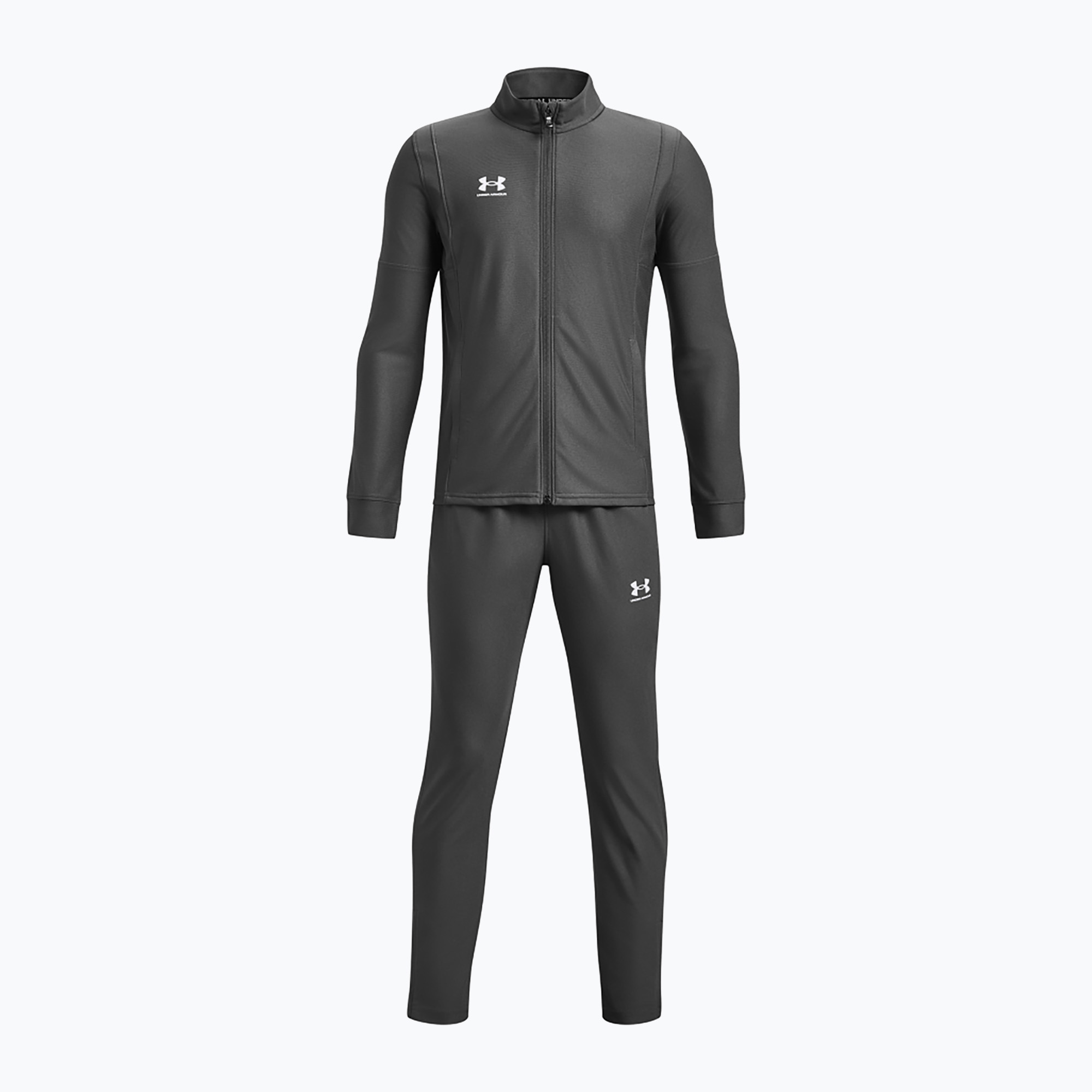Detská súprava Under Armour Challenger Tracksuit castlerock/white (Challenger Tracksuit 1379708-025)
