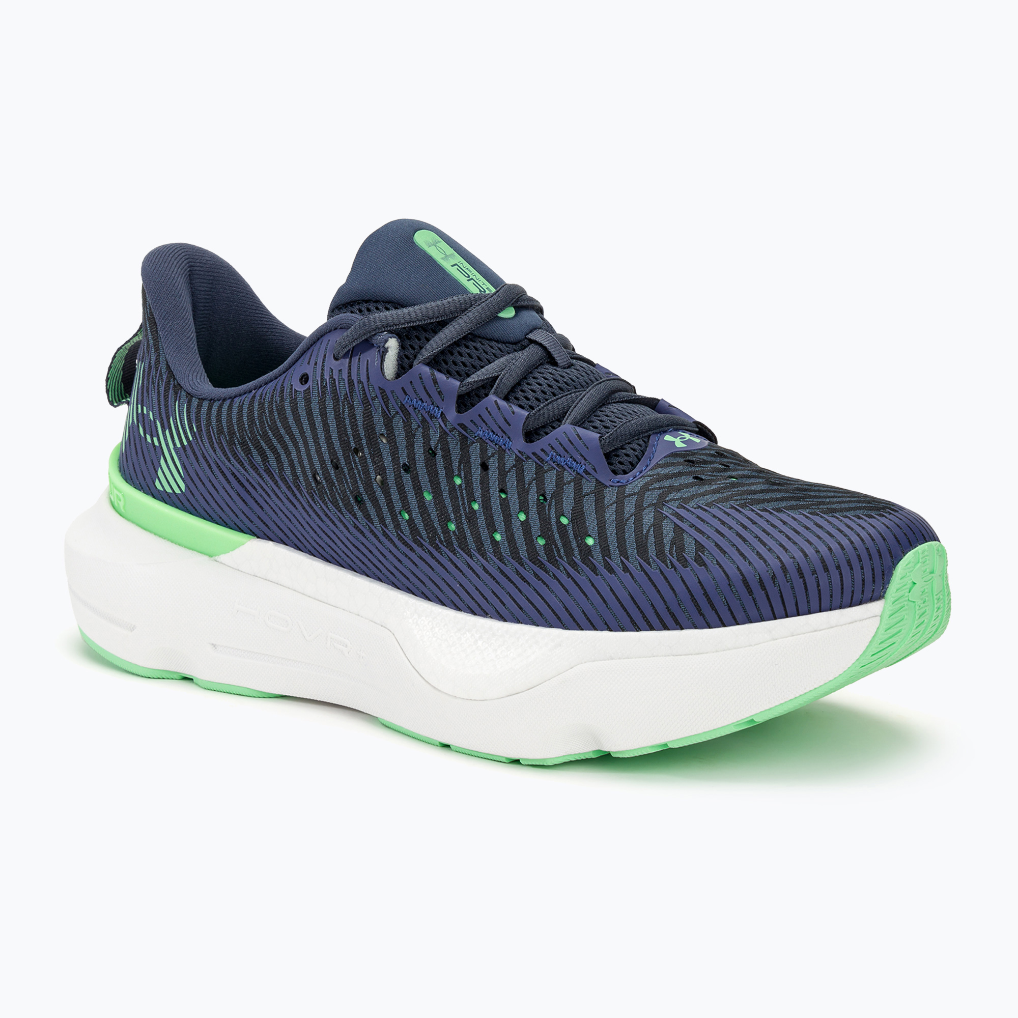 Pánska bežecká obuv Under Armour Infinite Pro downpour gray/starlight/matrix green (Infinite Pro 3027190-101)
