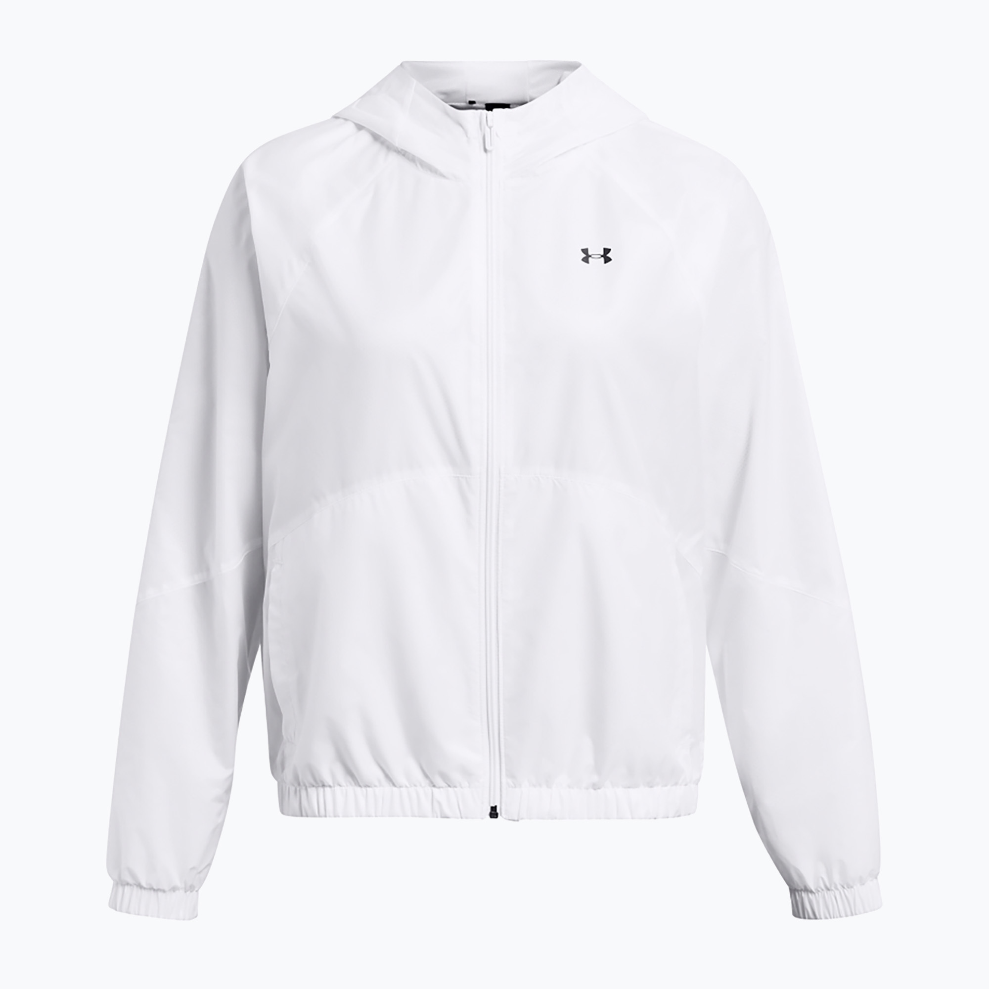 Dámska tréningová bunda Under Armour Sport Windbreaker biela/čierna (Sport Windbreaker 1382698-100)