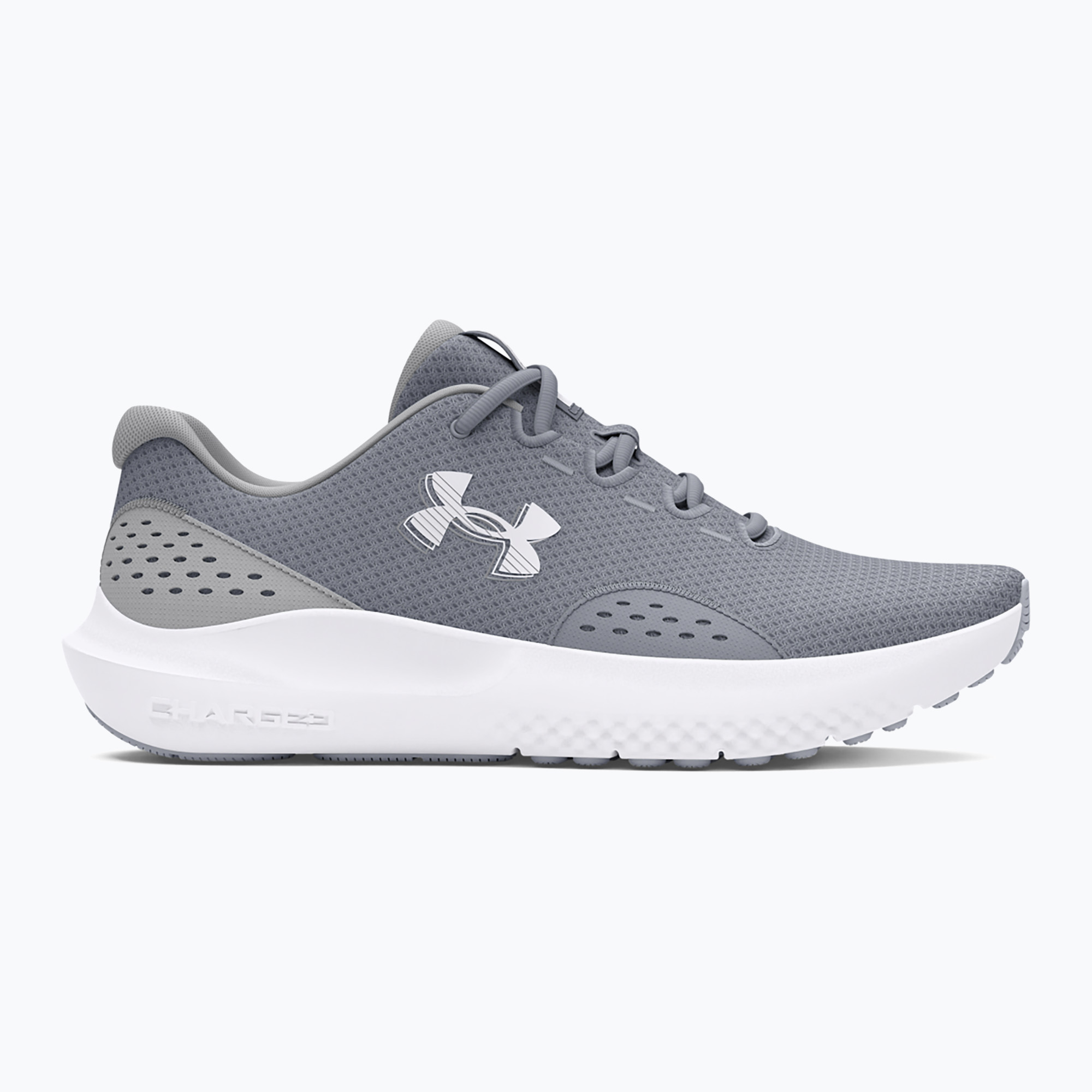 Pánske bežecké topánky Under Armour Charged Surge 4 steel/mod gray/white (Charged Surge 4 3027000-101)