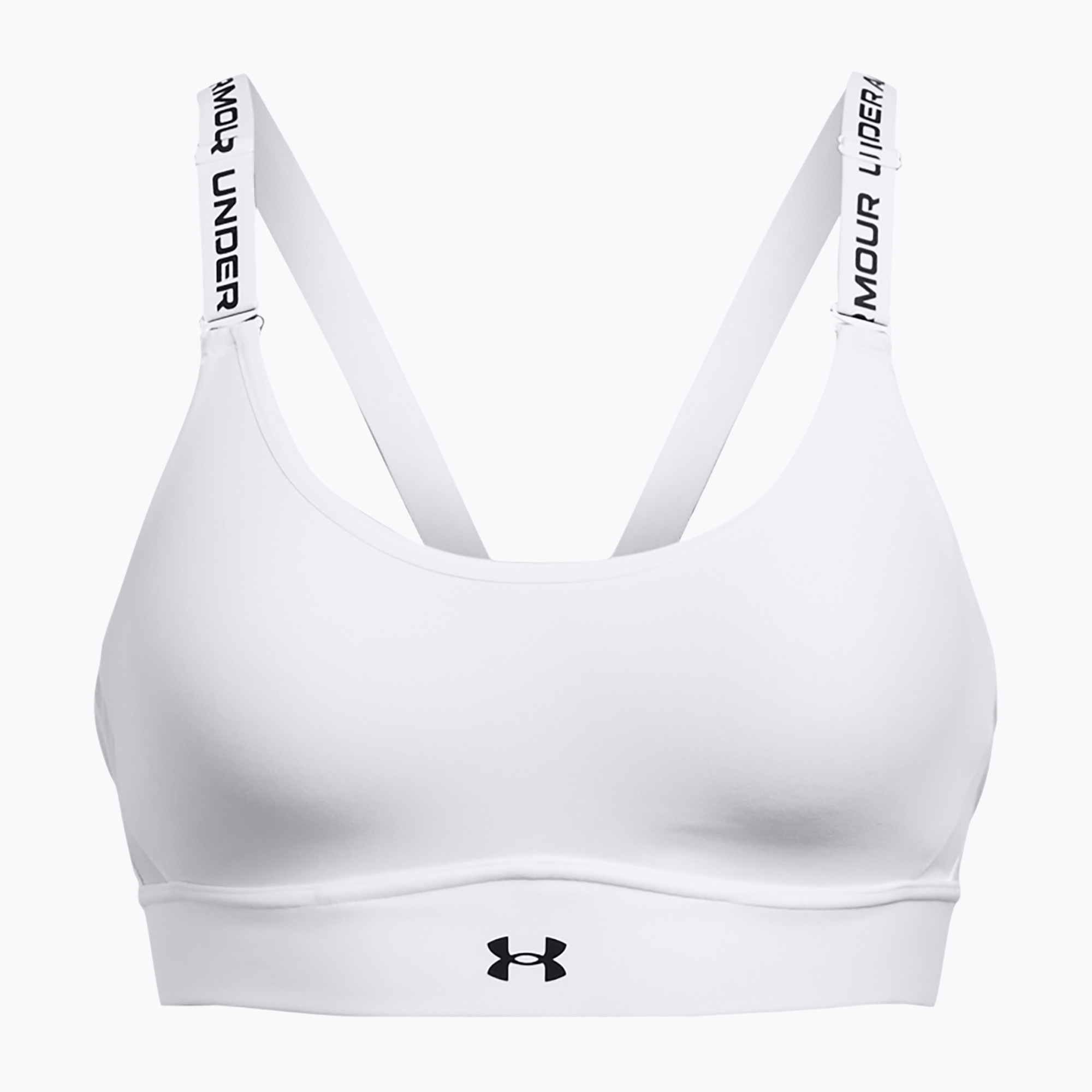 Fitness podprsenka Under Armour Infinity Mid white/black