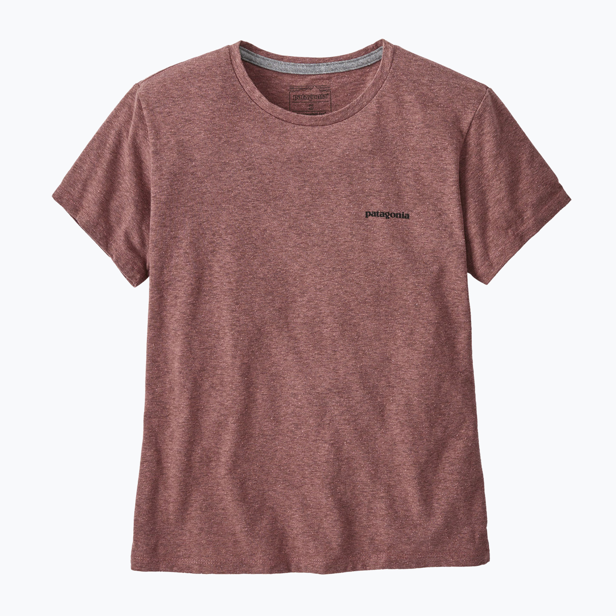 Dámske tričko Patagonia P-6 Logo Responsibili-Tee dulse mauve (P-6 Logo Responsibili-Tee 37567)