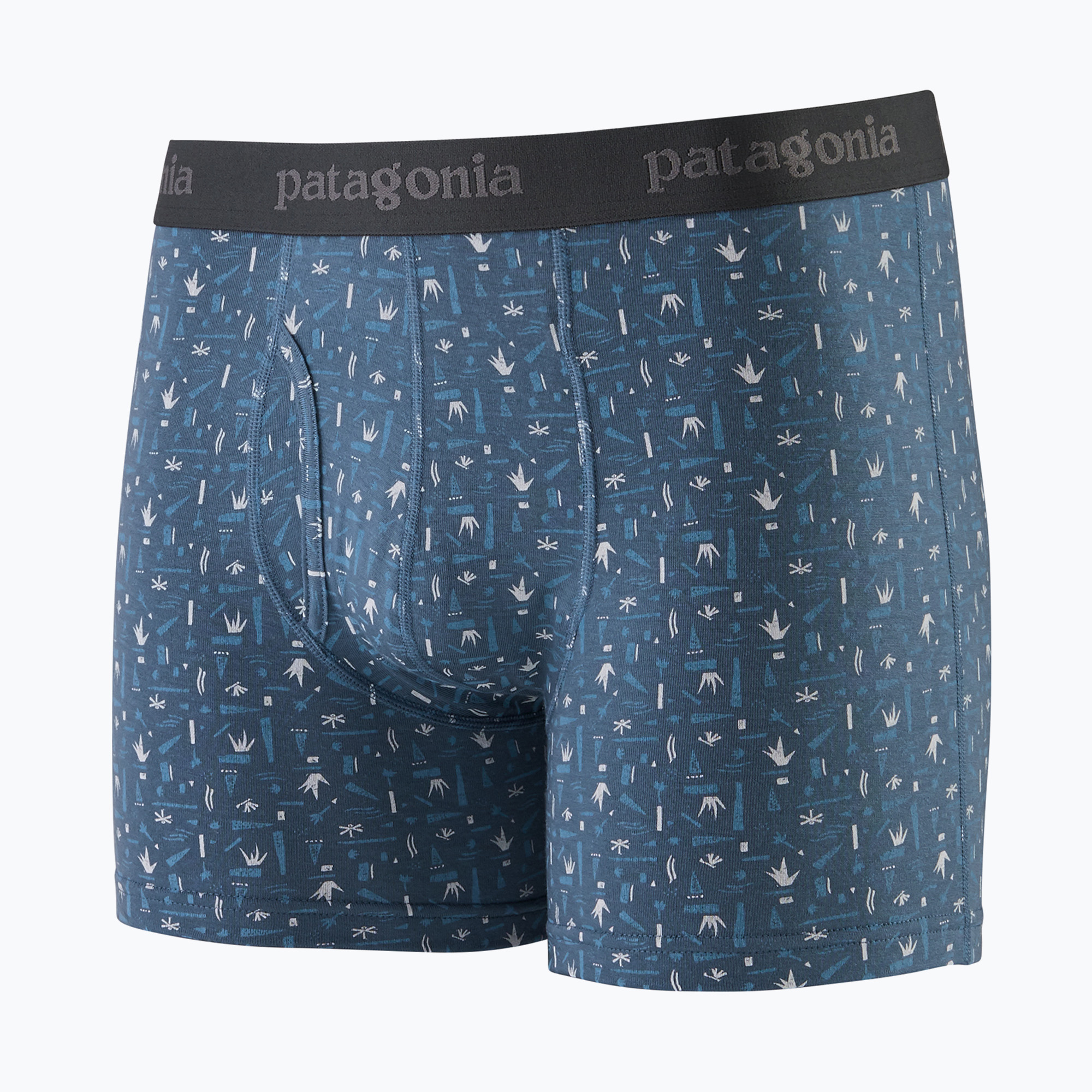 Patagonia pánske boxerky Essential 3" sunny/utility blue