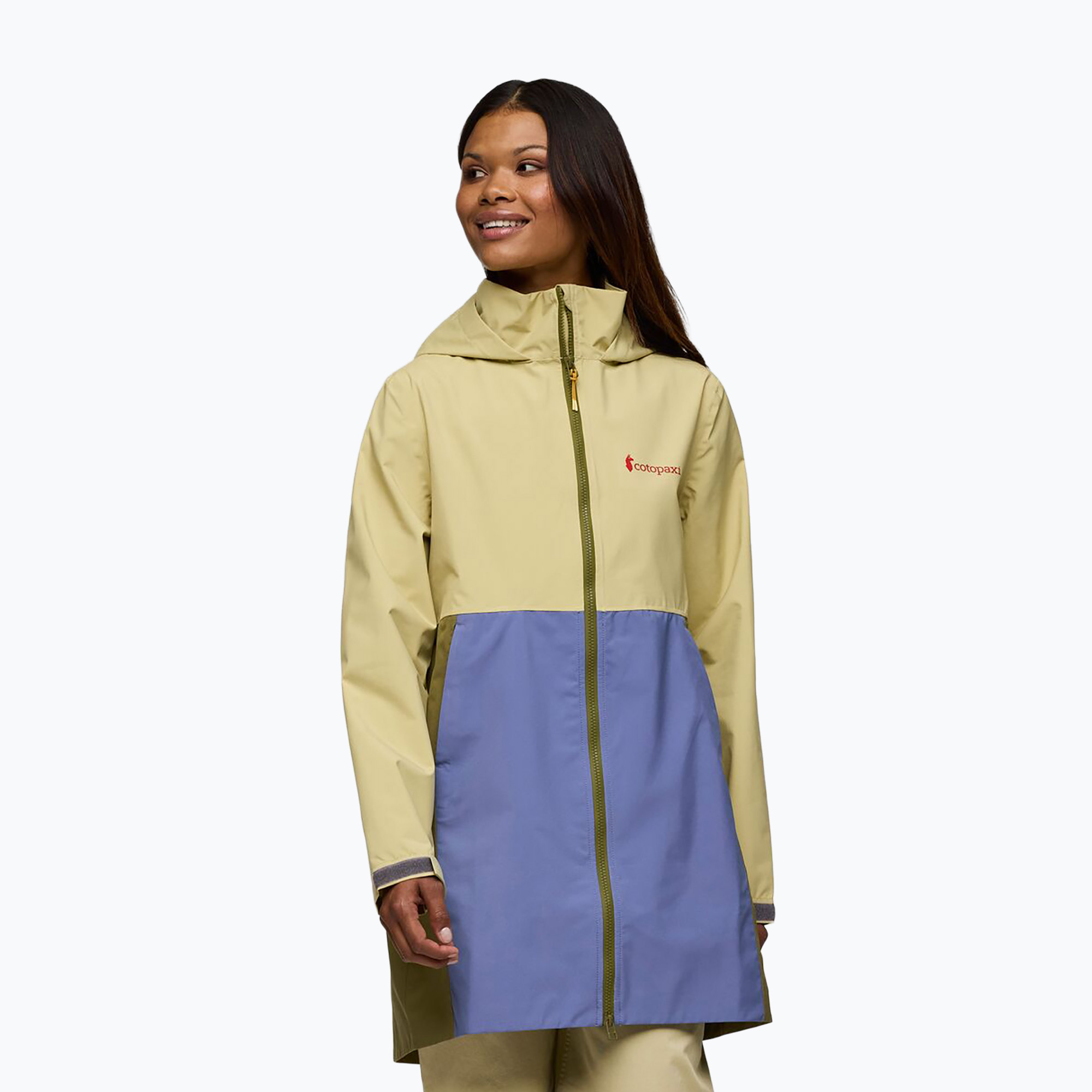 Dámska bunda do dažďa Cotopaxi Cielo Rain Trench grain/smoke