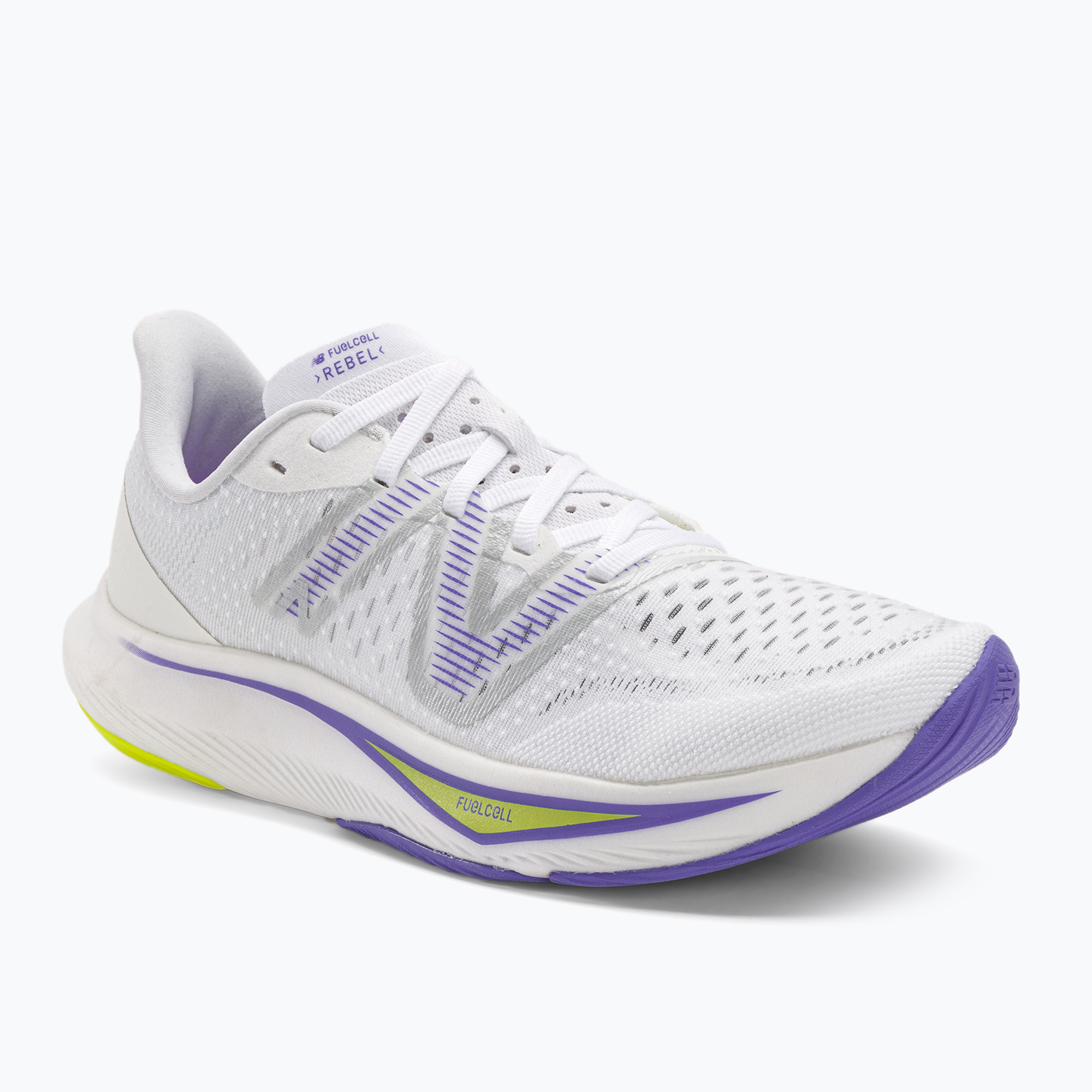 New Balance dámska bežecká obuv New Balance FuelCell Rebel v3 munsell white (FuelCell Rebel v3 WFCXCC3)