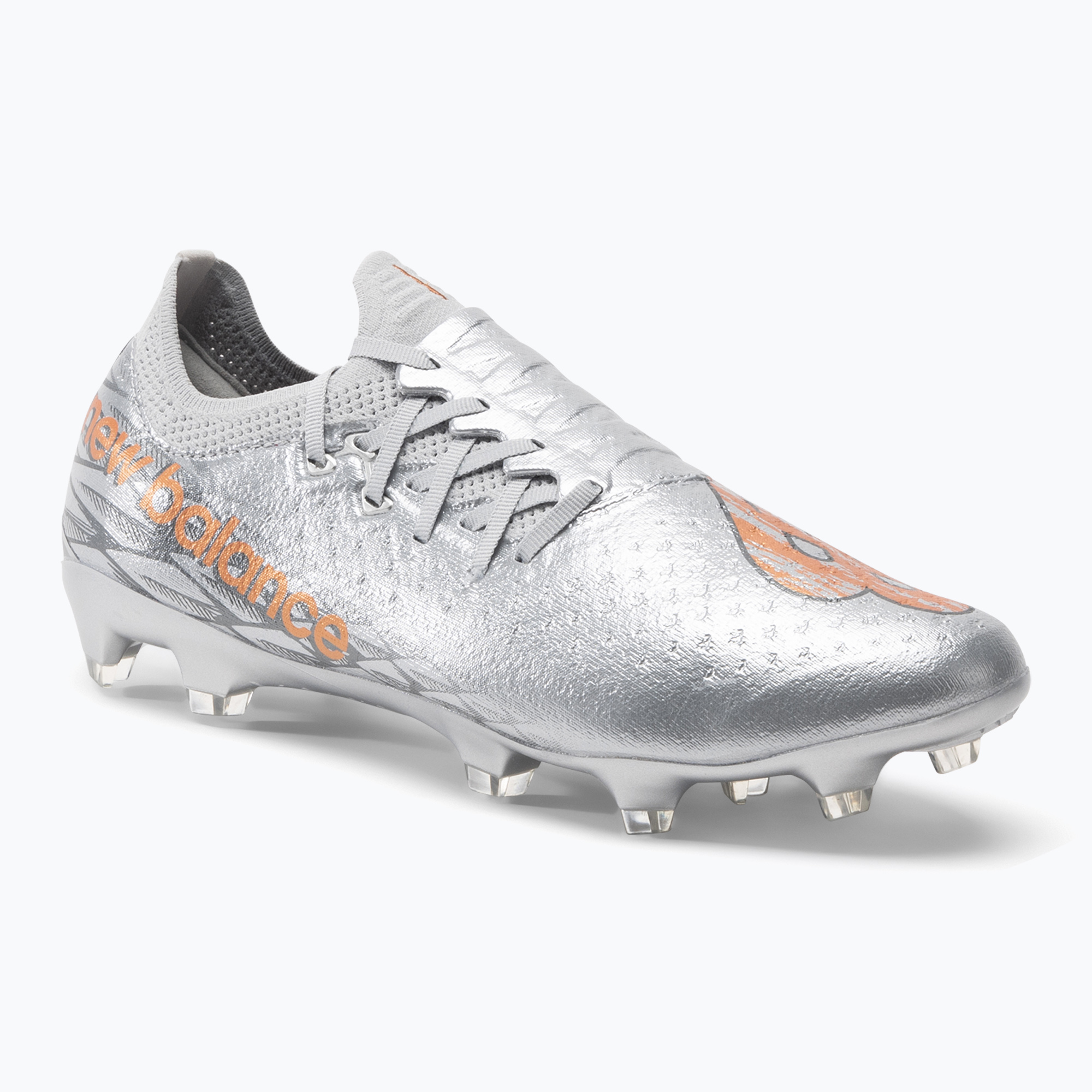 Pánske kopačky New Balance Furon V7 Pro FG silver (Furon Pro V7+ FG SF1FGG7)