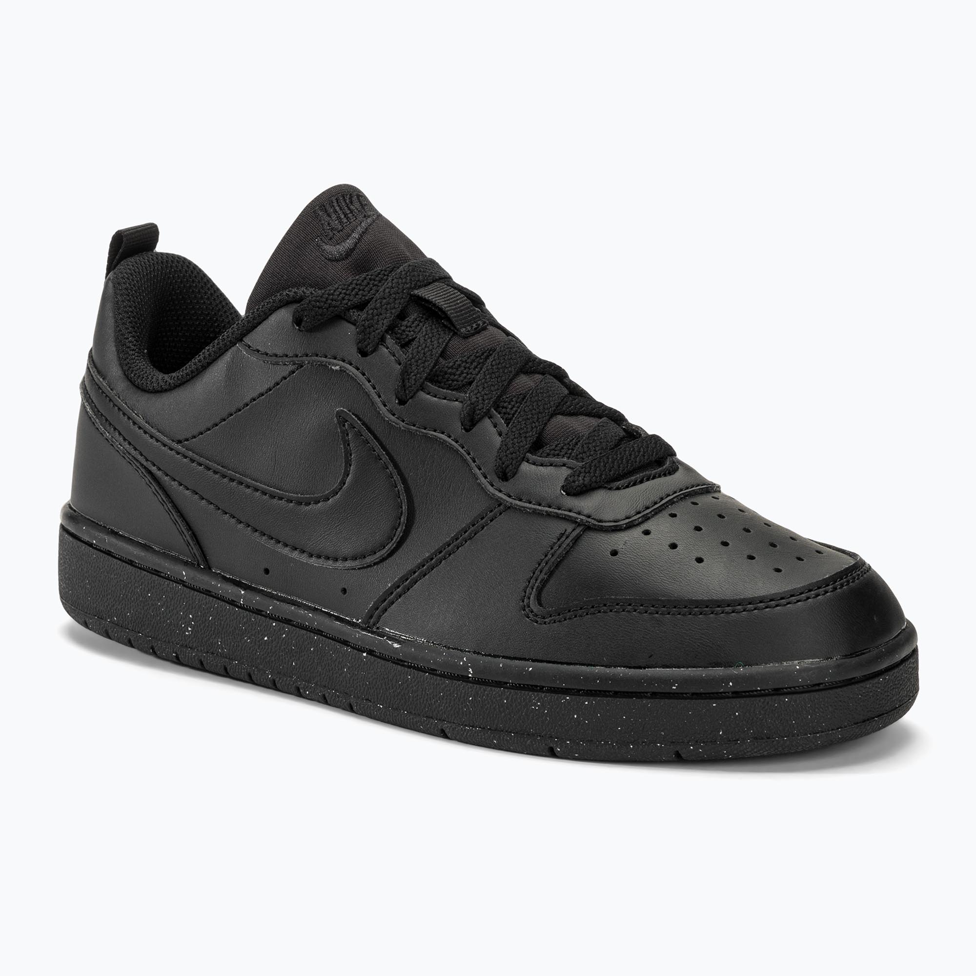 Dámske topánky Nike Court Borough Low Recraft black/black/black (Court Borough Low Recraft DV5456)