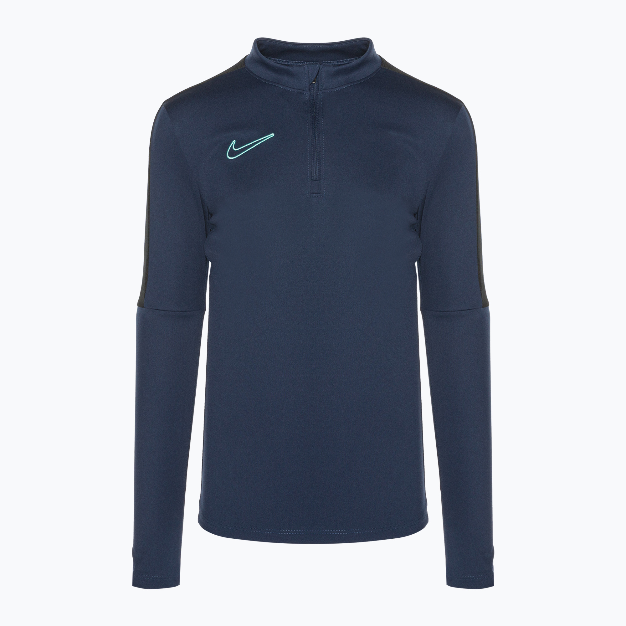 Detské futbalové tričko s dlhým rukávom Nike Dri-Fit Academy23 midnight navy/black/midnight navy/hyper turquoise