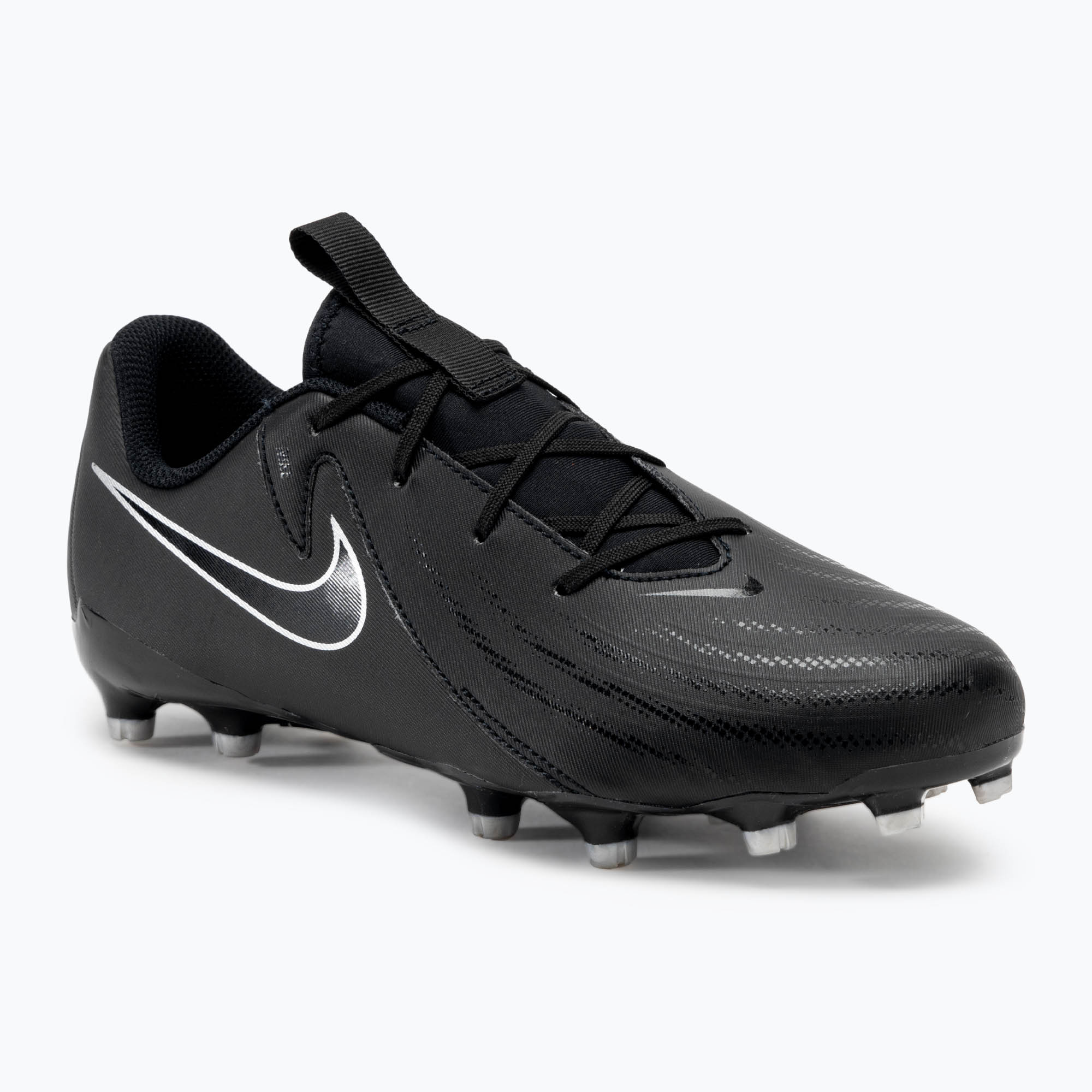 Detské kopačky Nike Phantom GX II Academy FG/MG Junior black/black (Phantom GX II Academy FG/MG Junior FD6722)