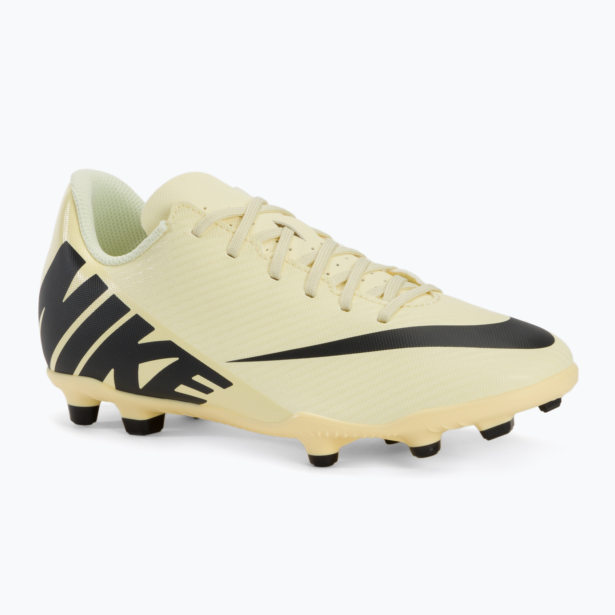 Detské kopačky Nike Mercurial Vapor 15 Club FG/MG lemonade/black (Mercurial Vapor 15 Club DJ5958-700)