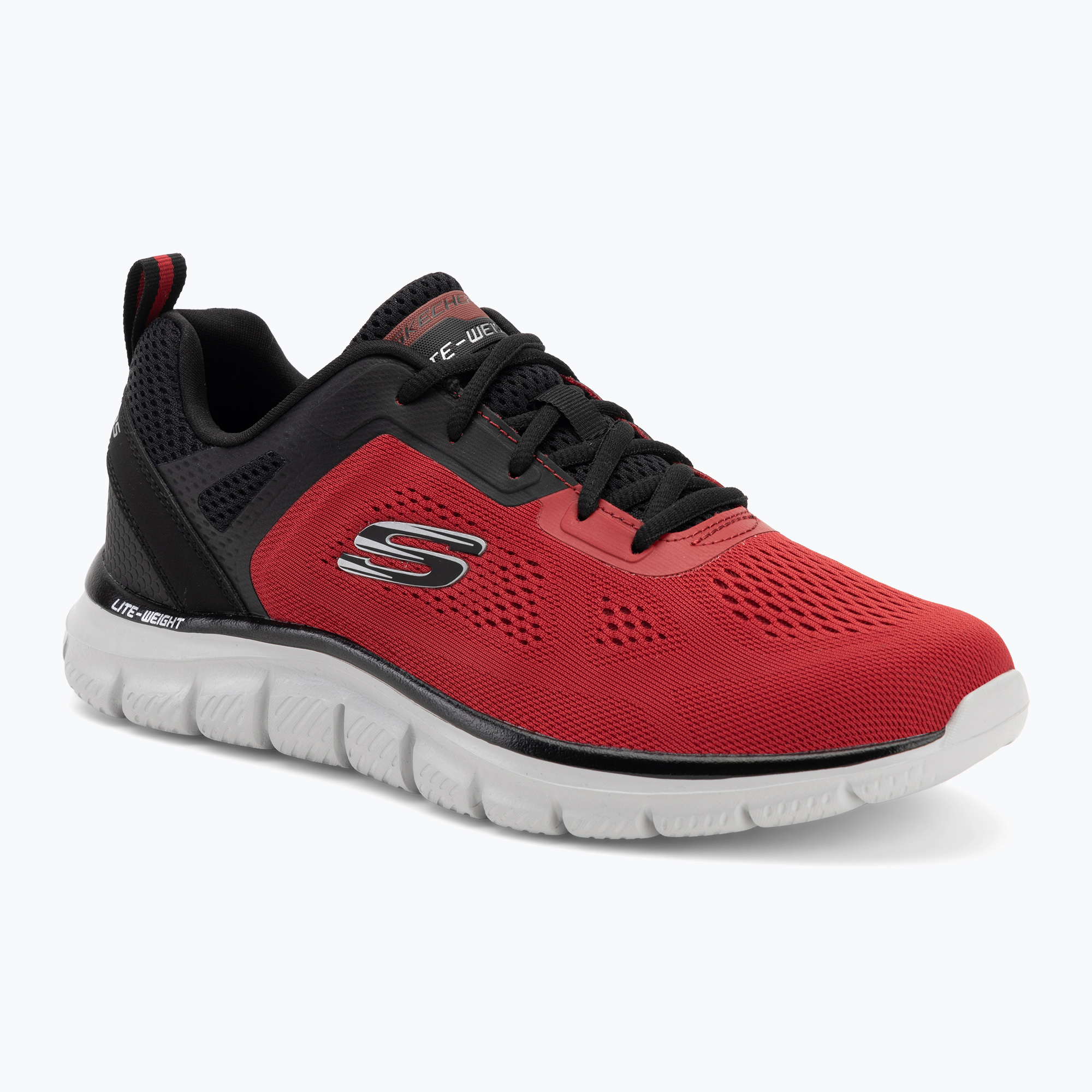 Pánske topánky SKECHERS Track Broader red (Track Broader 232698 RDBK)