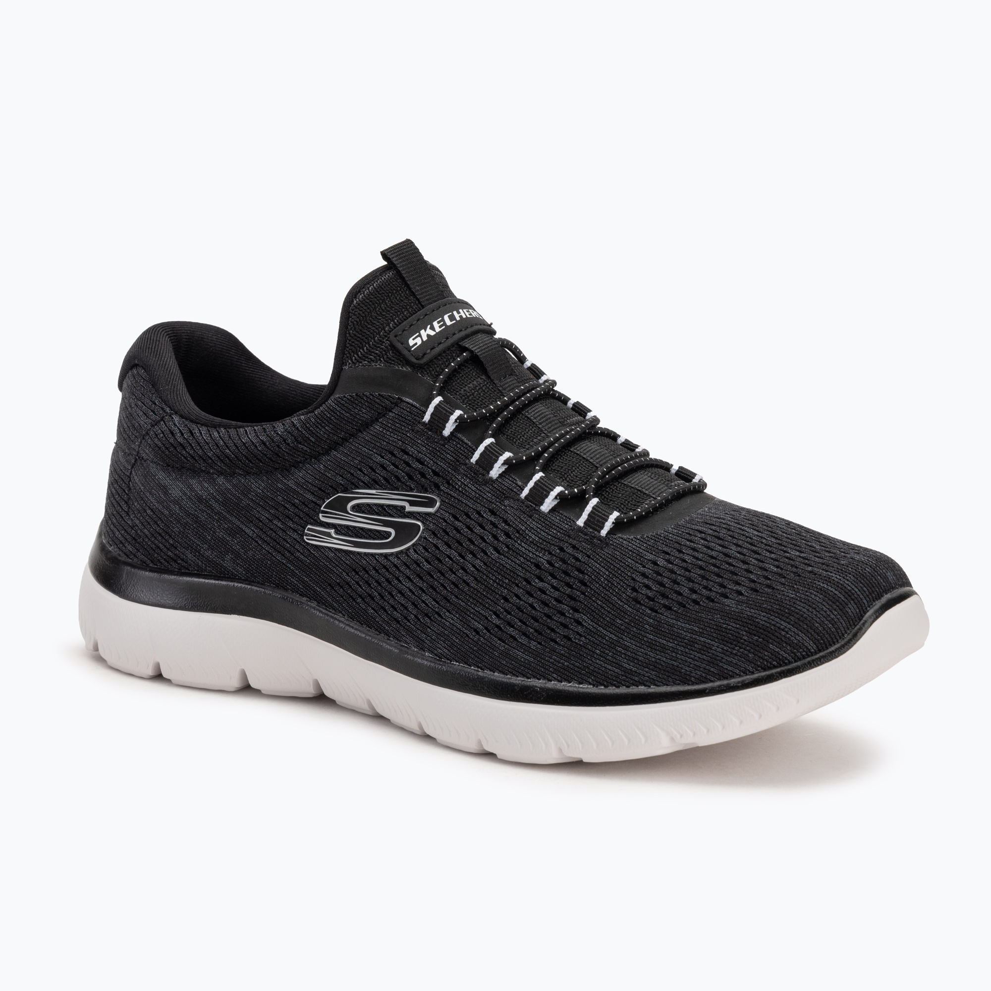 Dámske topánky SKECHERS Summits Fun Flare black/white (Summits Fun Flare 150113 BKW)