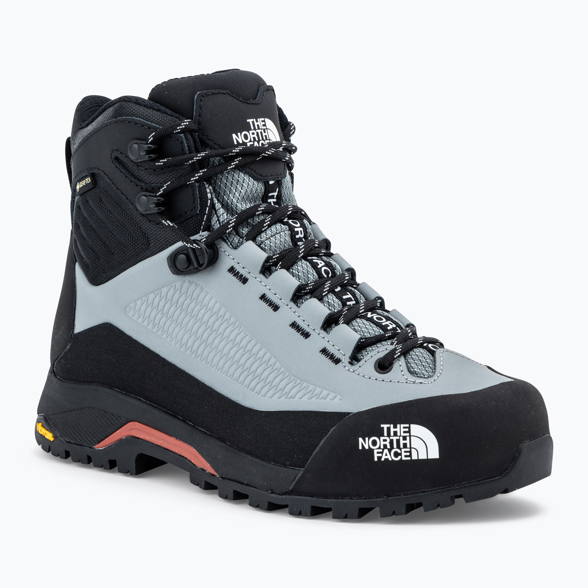 Dámske turistické topánky The North Face Verto Alpine Mid Gore-Tex monument grey/black (Verto Alpine Mid Gore-Tex NF0A83NCK1C1012)