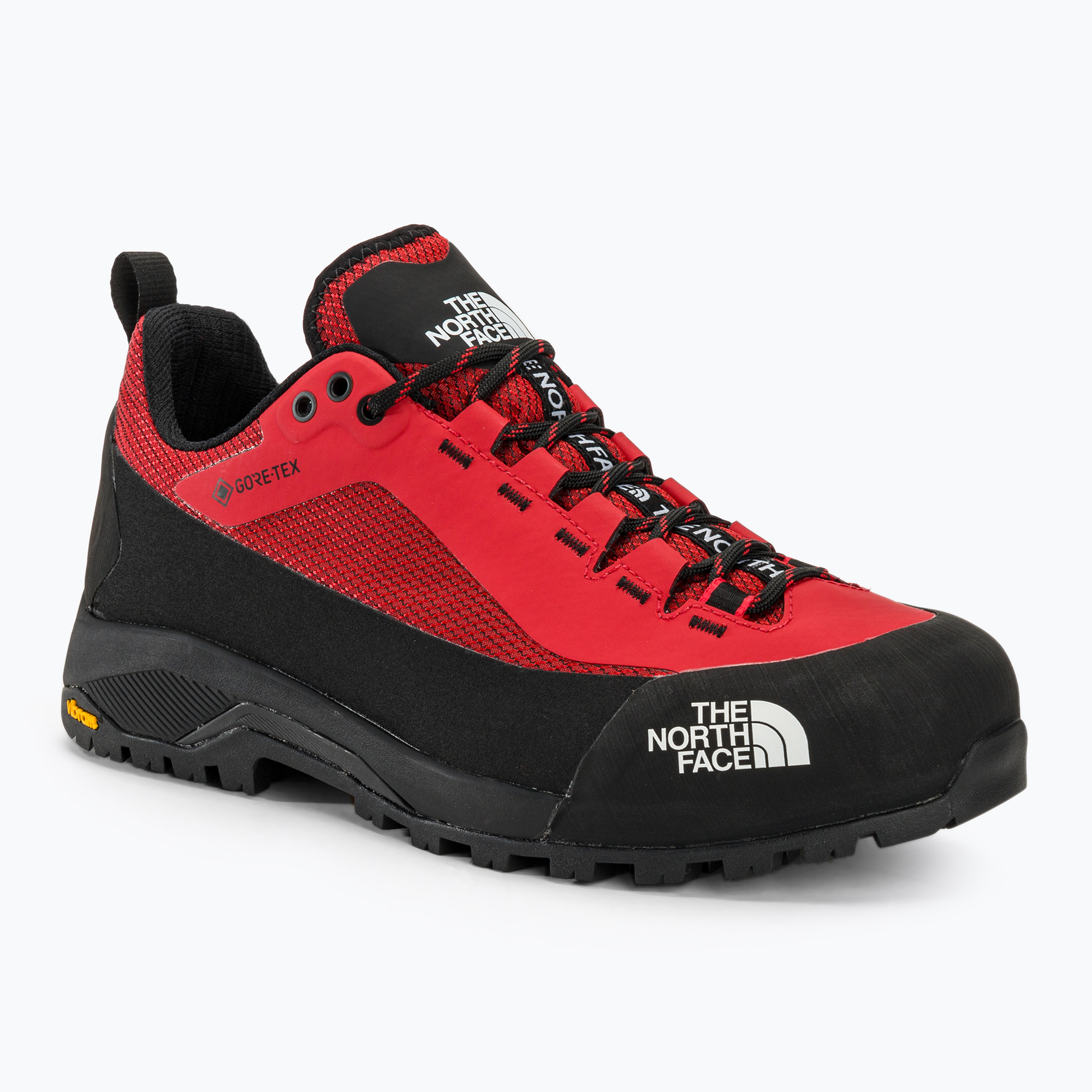 Pánske vysokohorské topánky The North Face Verto Alpine Gore-Tex red/black (Verto Alpine Gore-Tex NF0A83NDKZ31)