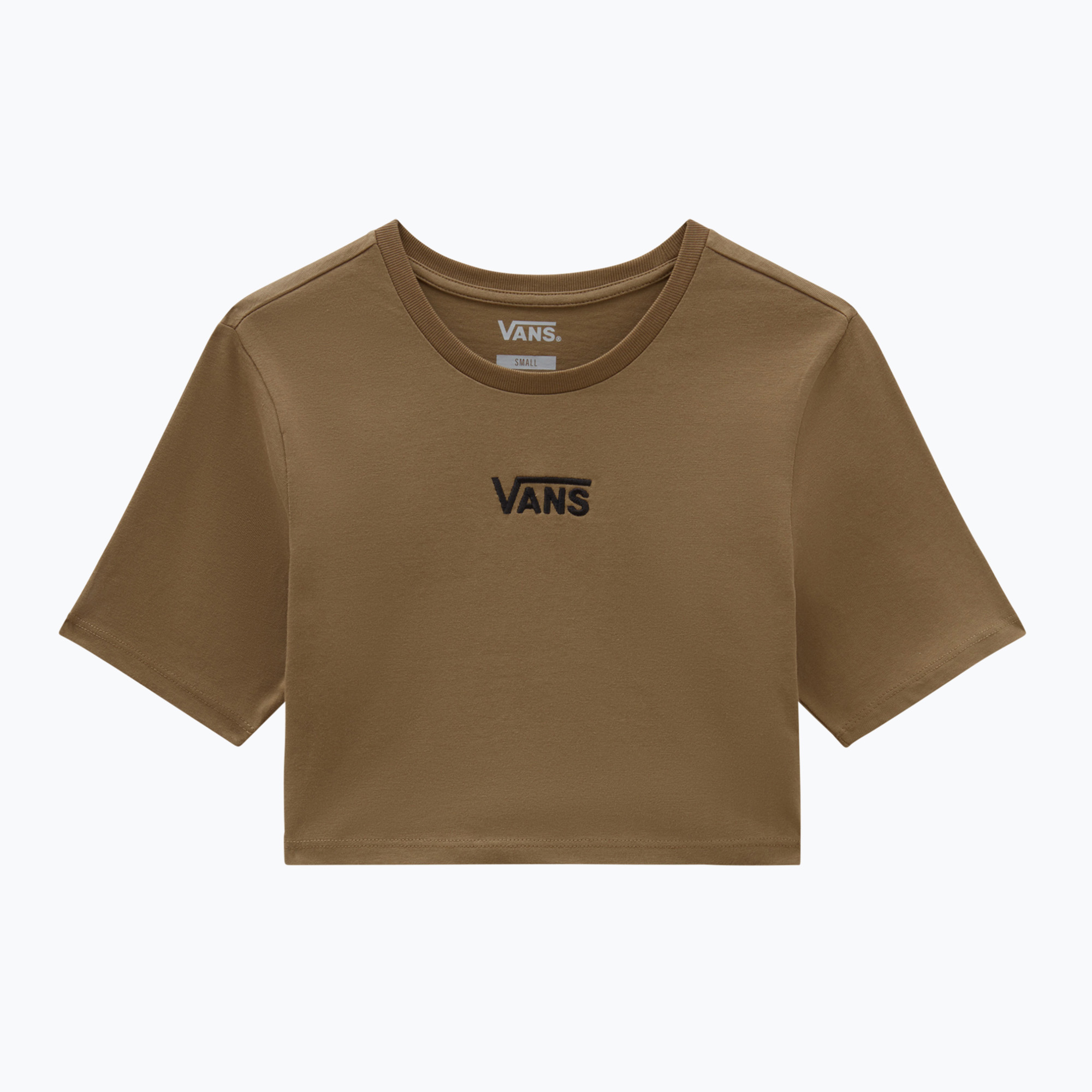 Dámske tričko Vans Flying V Crew Crop Ii otter (Flying V Crew Crop Ii VN000GFFYJ21)
