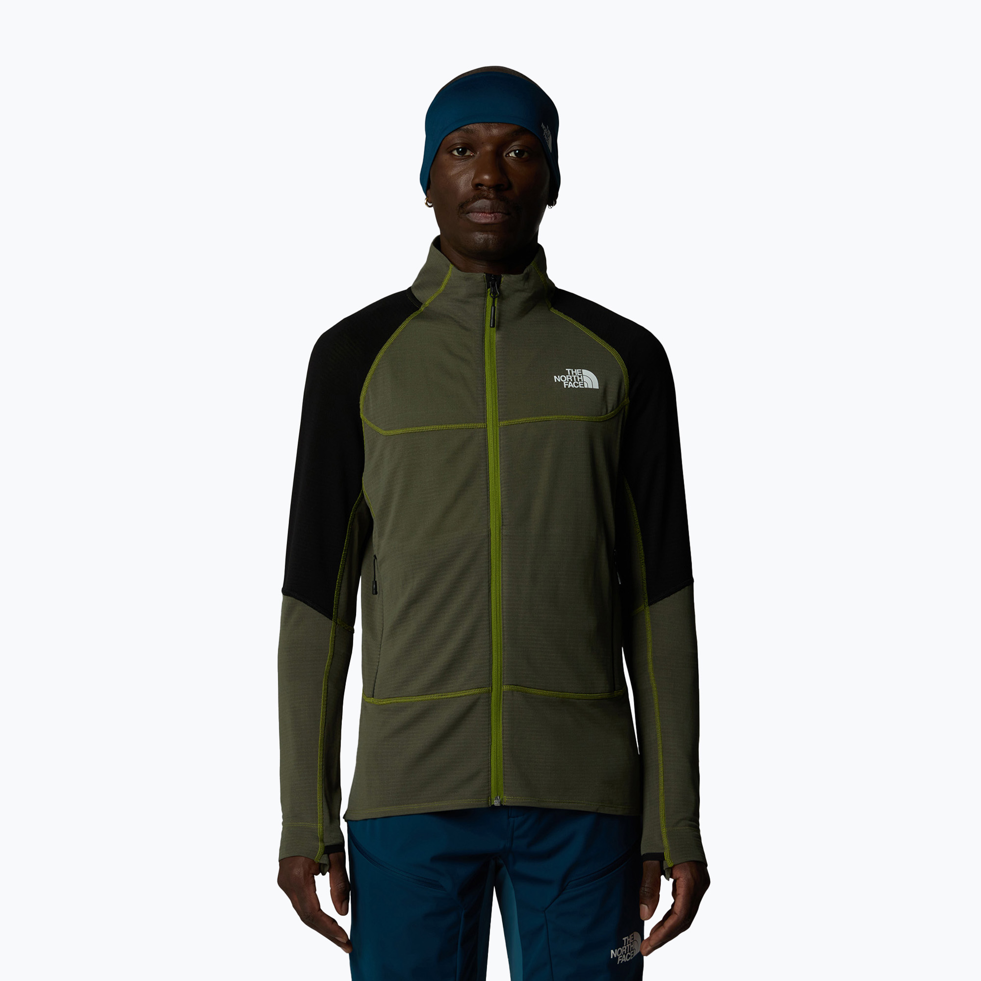 Pánska bunda The North Face Bolt Polartec oak green/black (Bolt Polartec Jacket NF0A825F7IQ)