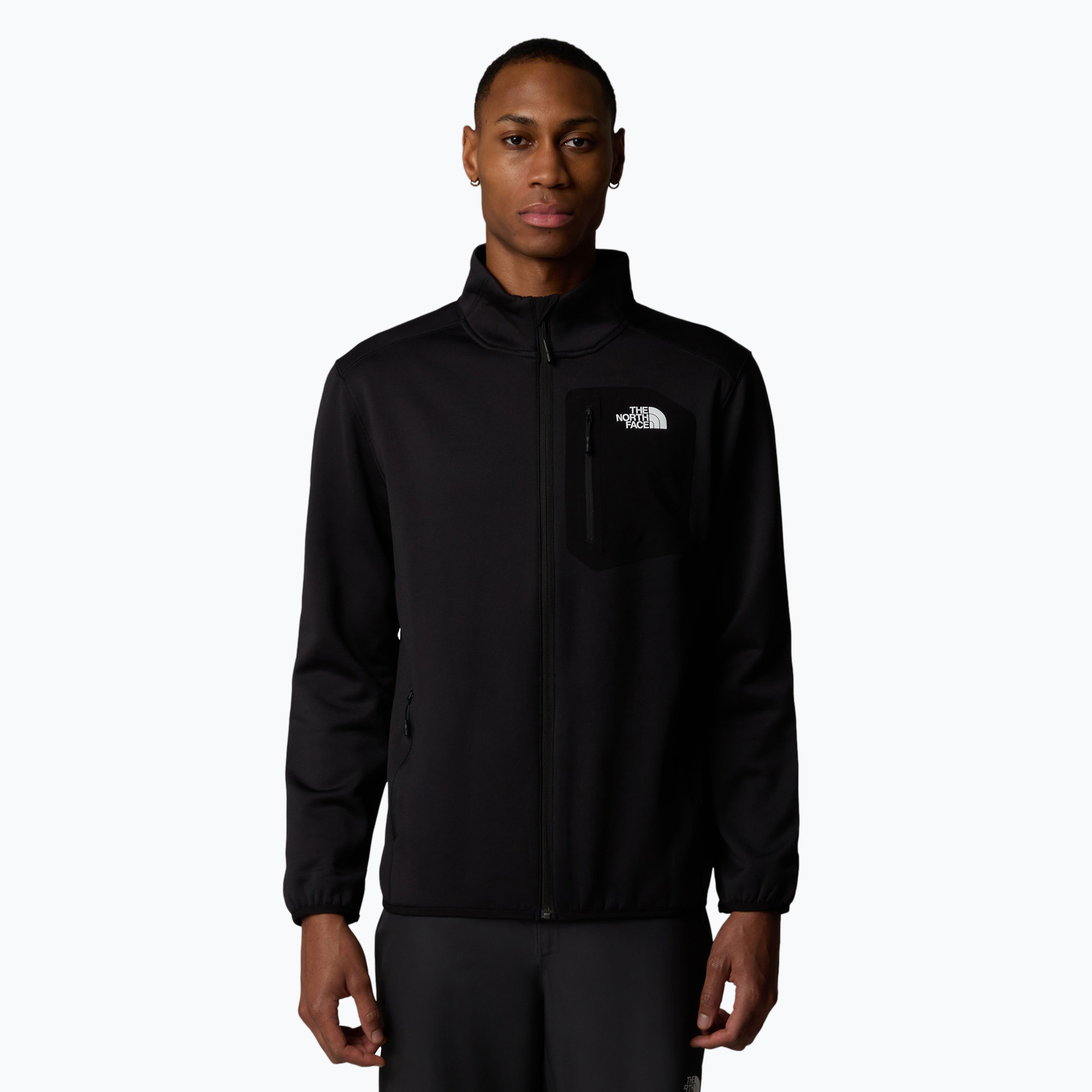 Pánska mikina The North Face Crest FZ black (Crest FZ NF0A897CJK31003)