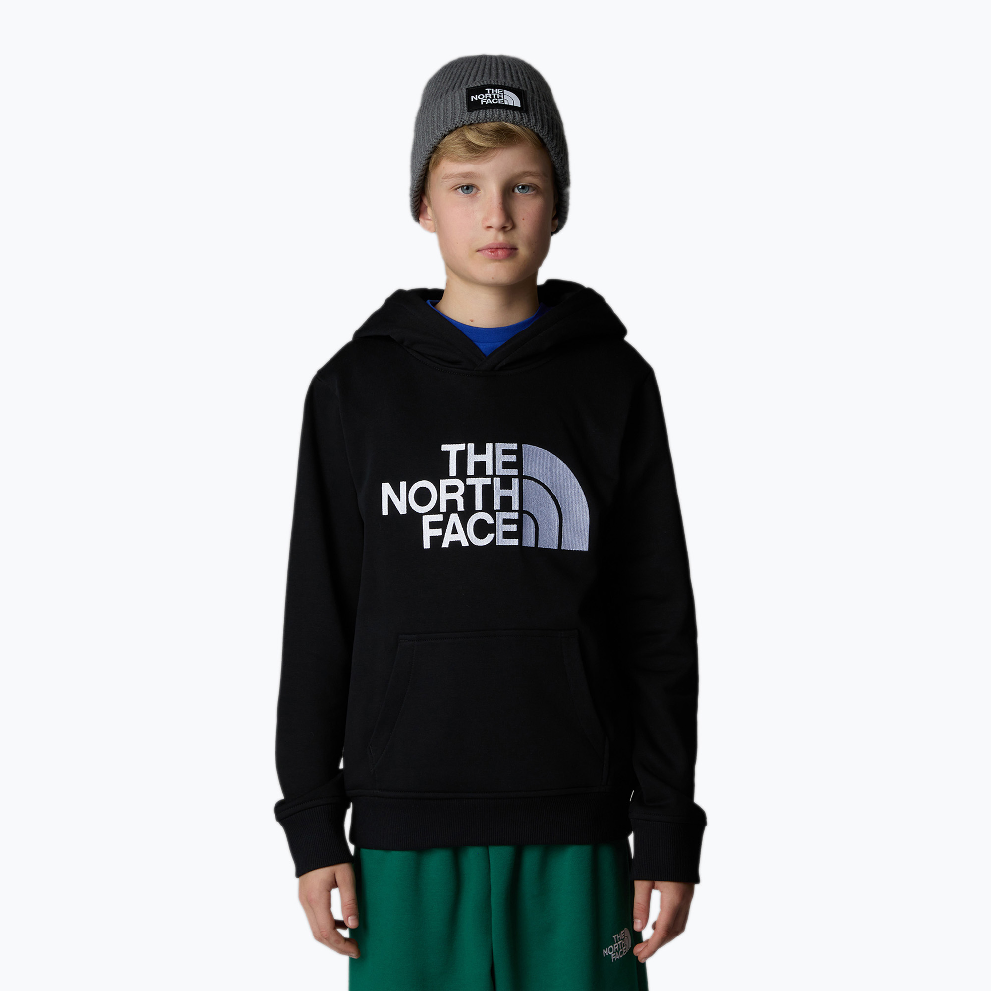 Detská mikina The North Face Drew Peak P/O Hoodie black (Drew Peak P/O Hoodie)