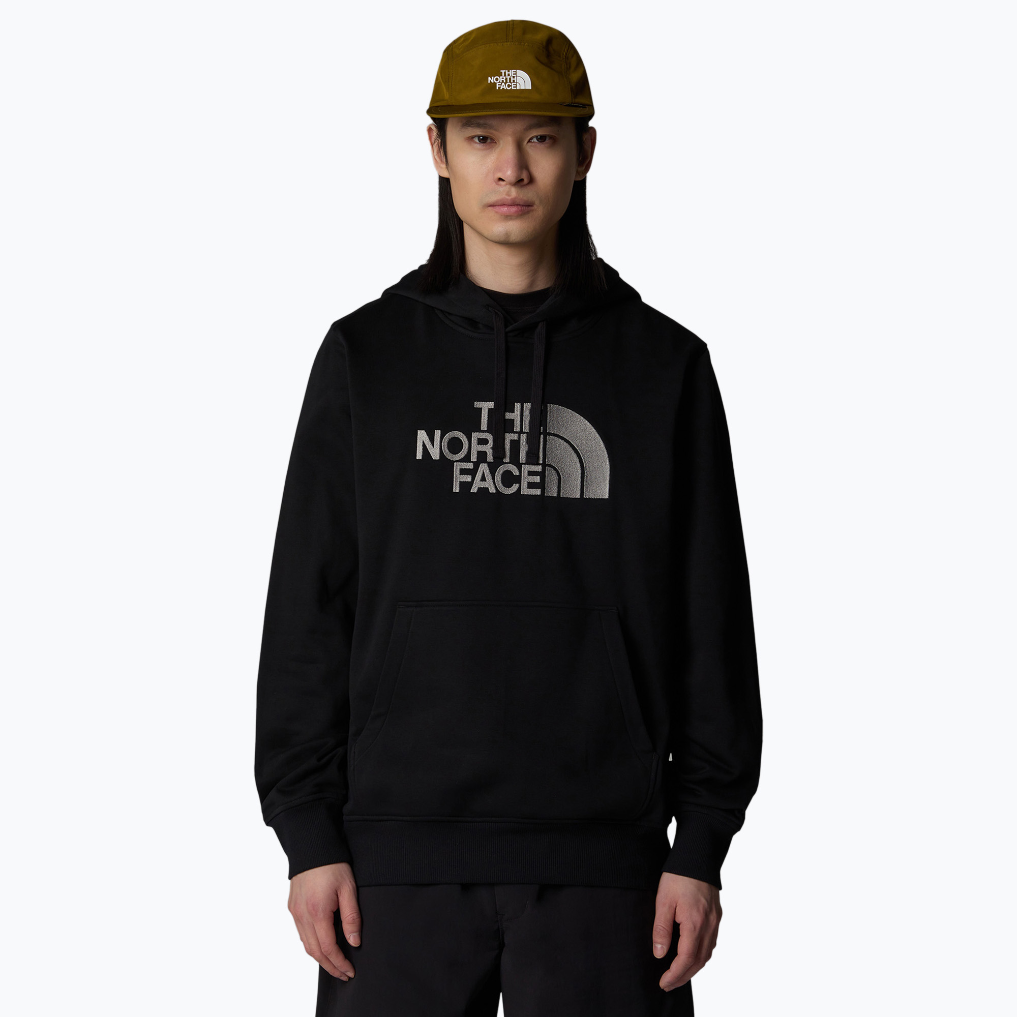 Pánska mikina The North Face Drew Peak Pullover Hoodie black (Drew Peak Pullover Hoodie NF0A89EMJK31)