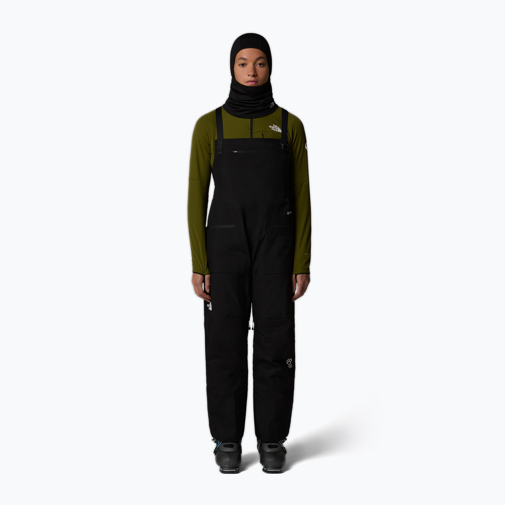 Dámske lyžiarske nohavice The North Face Verbier GTX Bib black (Verbier GTX Bib NF0A880DJK31)