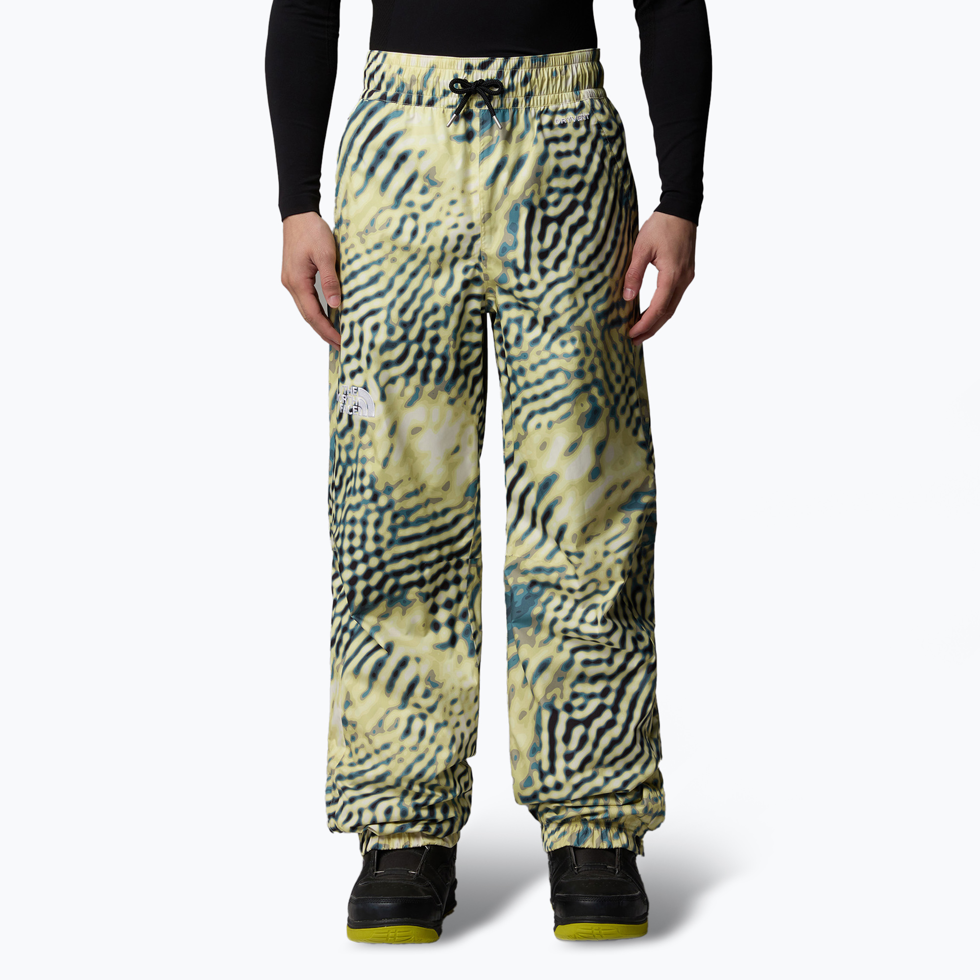 Pánske lyžiarske nohavice The North Face Build Up nettle the lift print (Build Up NF0A82VN38O1)