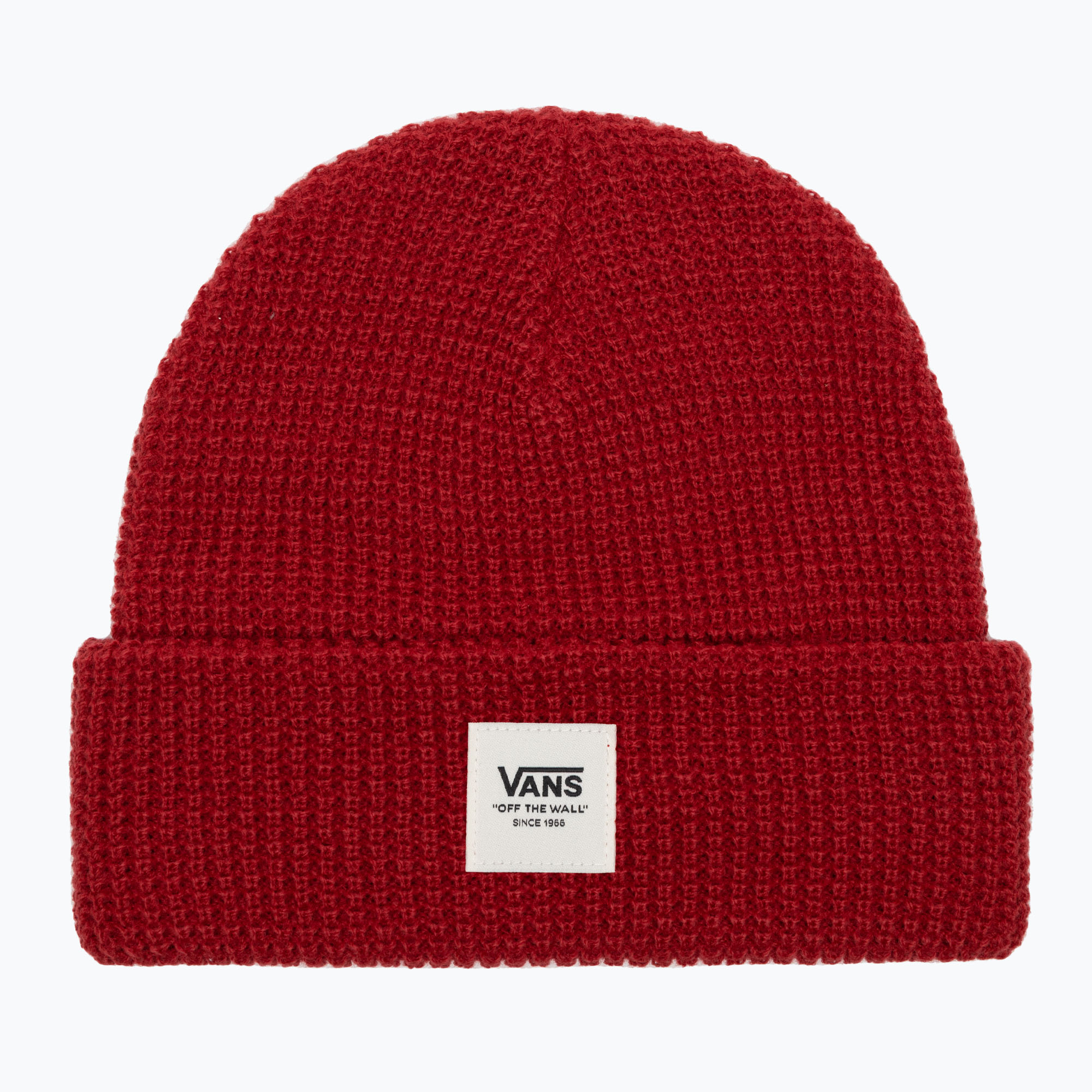 Čiapka Vans Vans Waffle Cuff Beanie chili pepper (Vans Waffle Cuff Beanie VN000HSU14A)