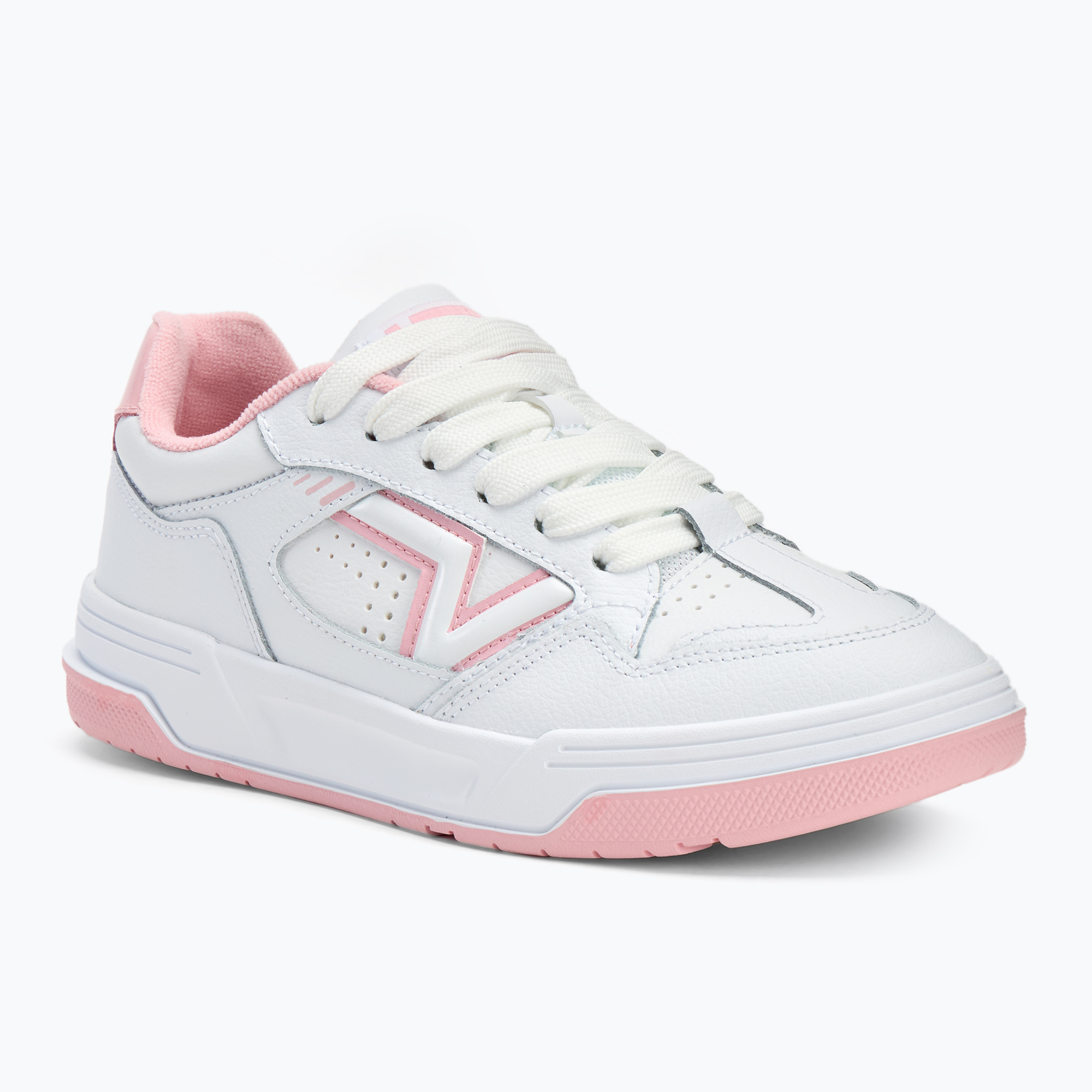 Topánky Vans Upland leather white/pink (Upland VN000D1HYL71)